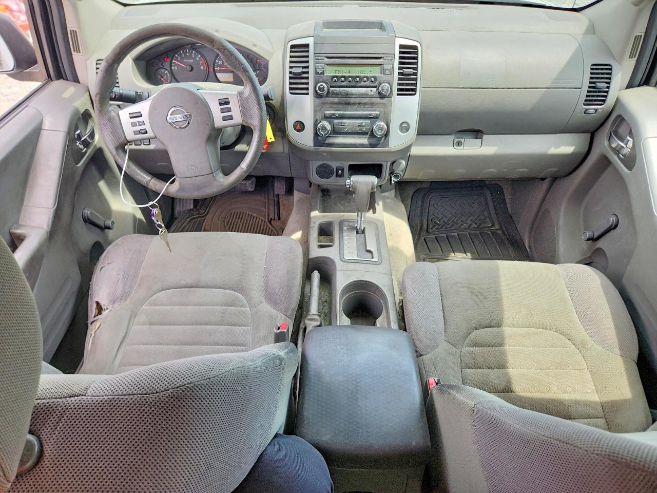 2015 Nissan Frontier S White vin: 1N6BD0CT3FN749872