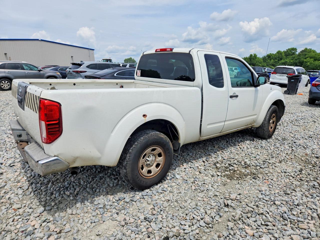 2015 Nissan Frontier S White vin: 1N6BD0CT3FN749872