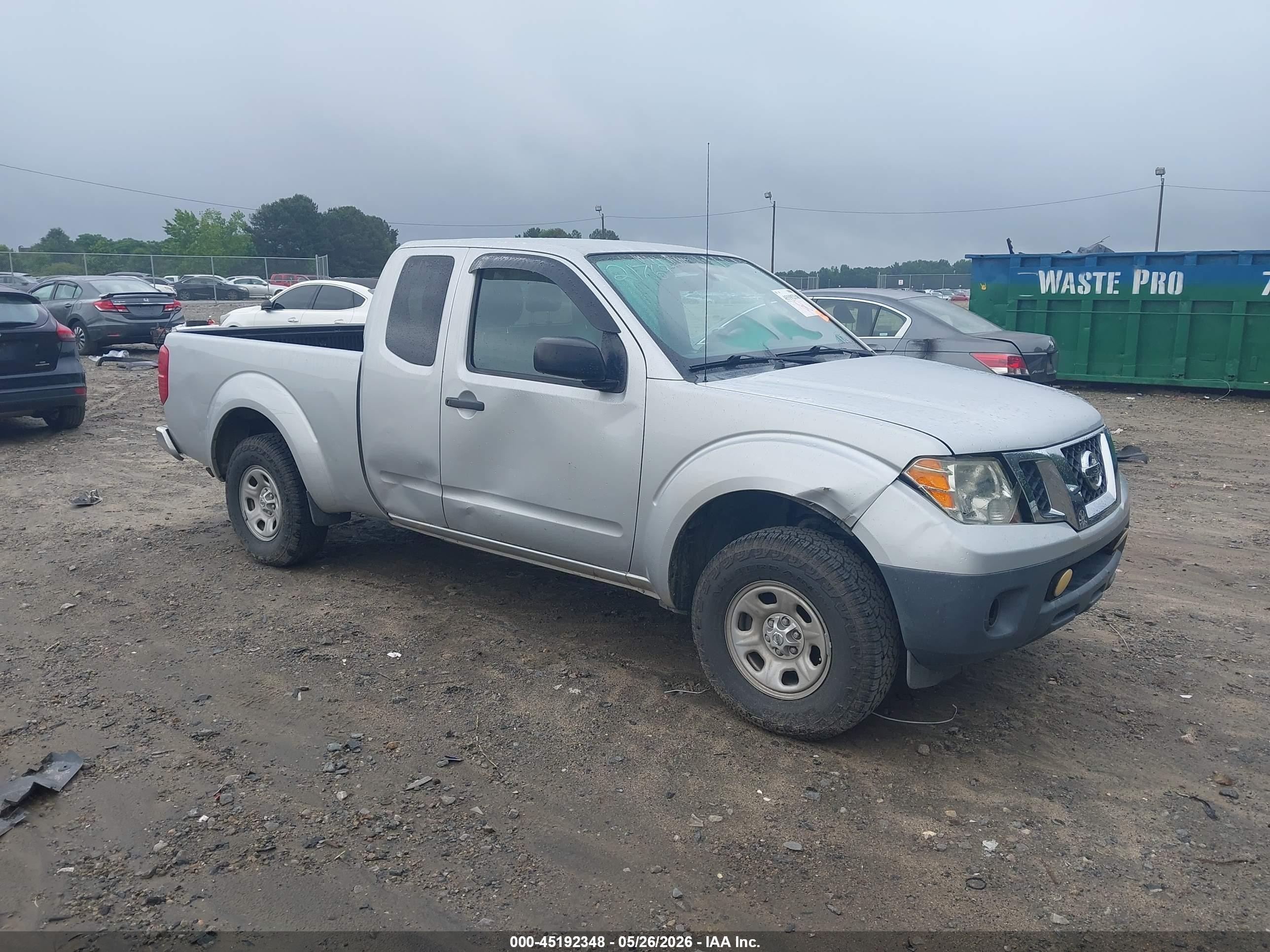 2015 Nissan Frontier S Silver vin: 1N6BD0CT3FN751489
