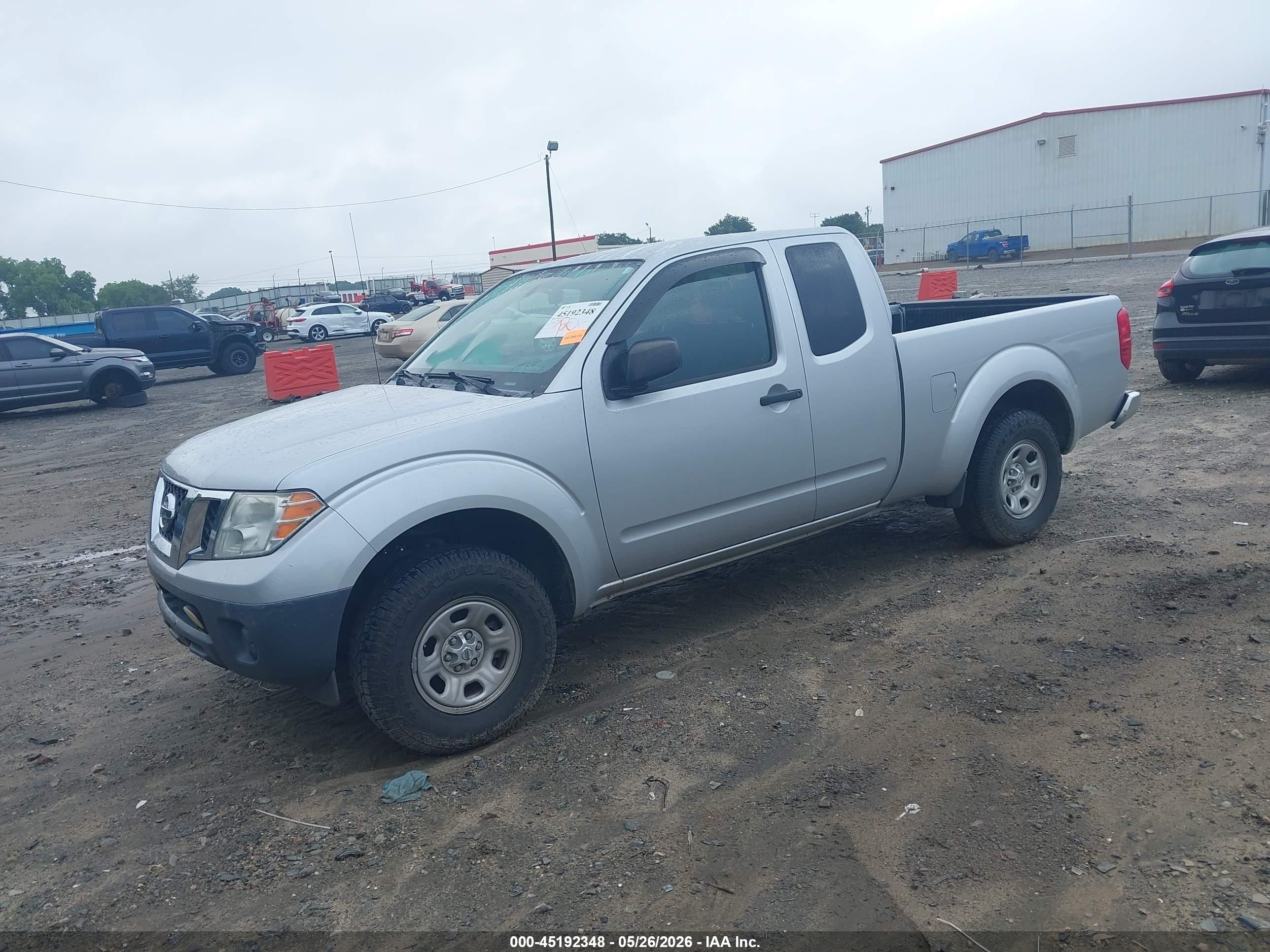 2015 Nissan Frontier S Silver vin: 1N6BD0CT3FN751489