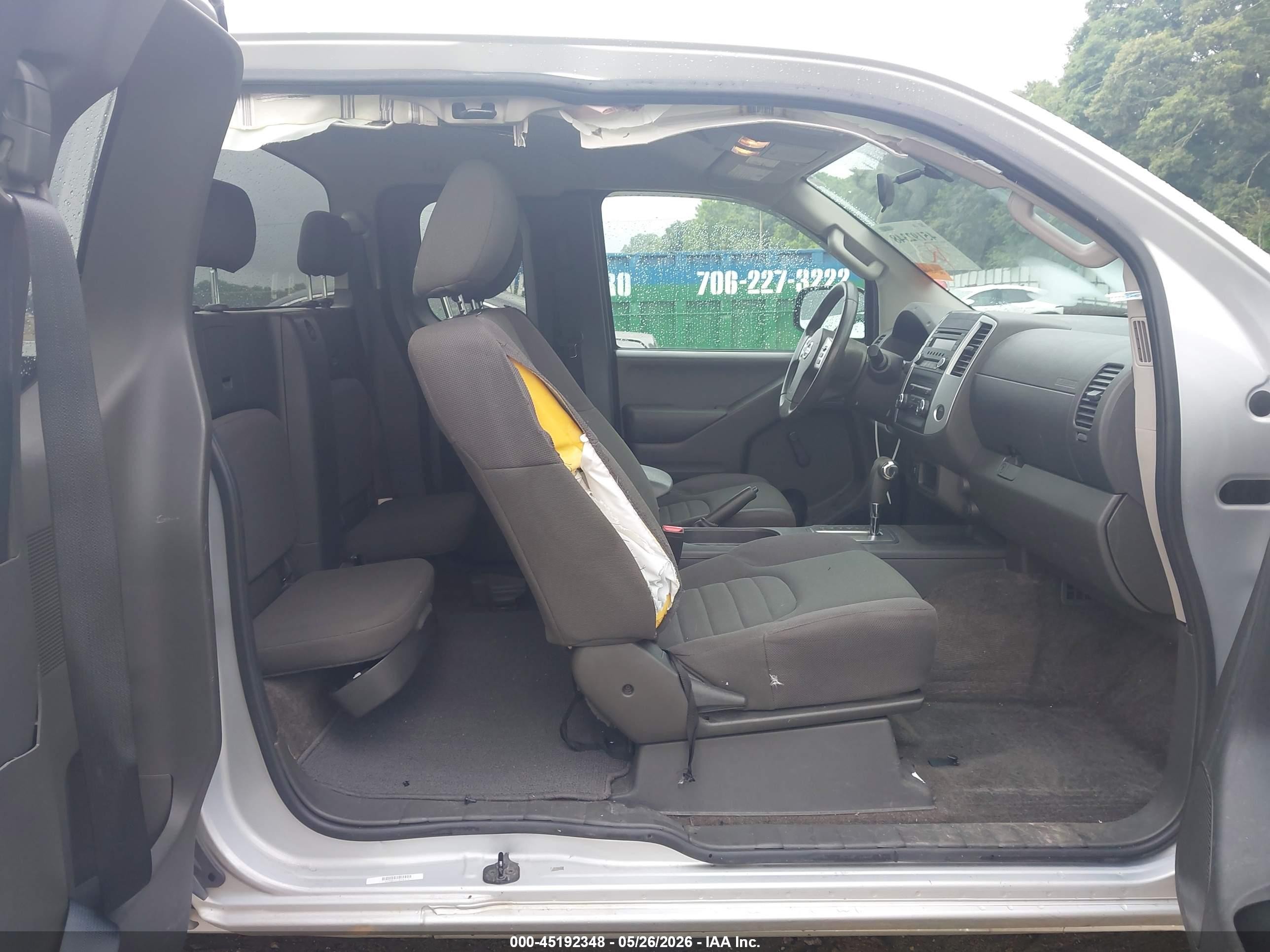 2015 Nissan Frontier S Silver vin: 1N6BD0CT3FN751489