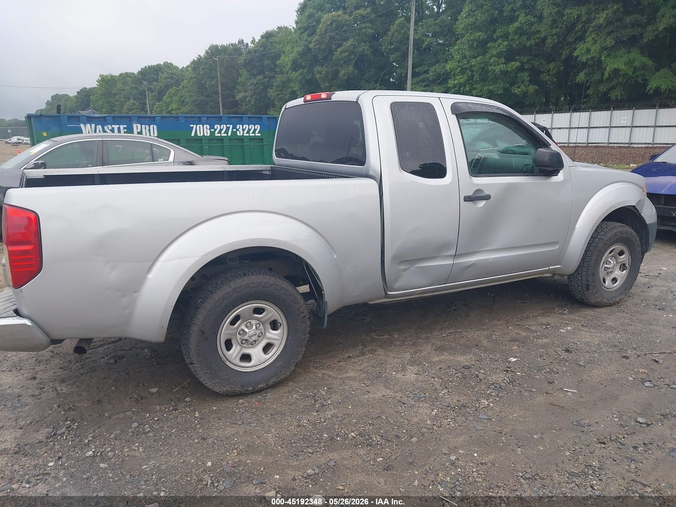 2015 Nissan Frontier S Silver vin: 1N6BD0CT3FN751489