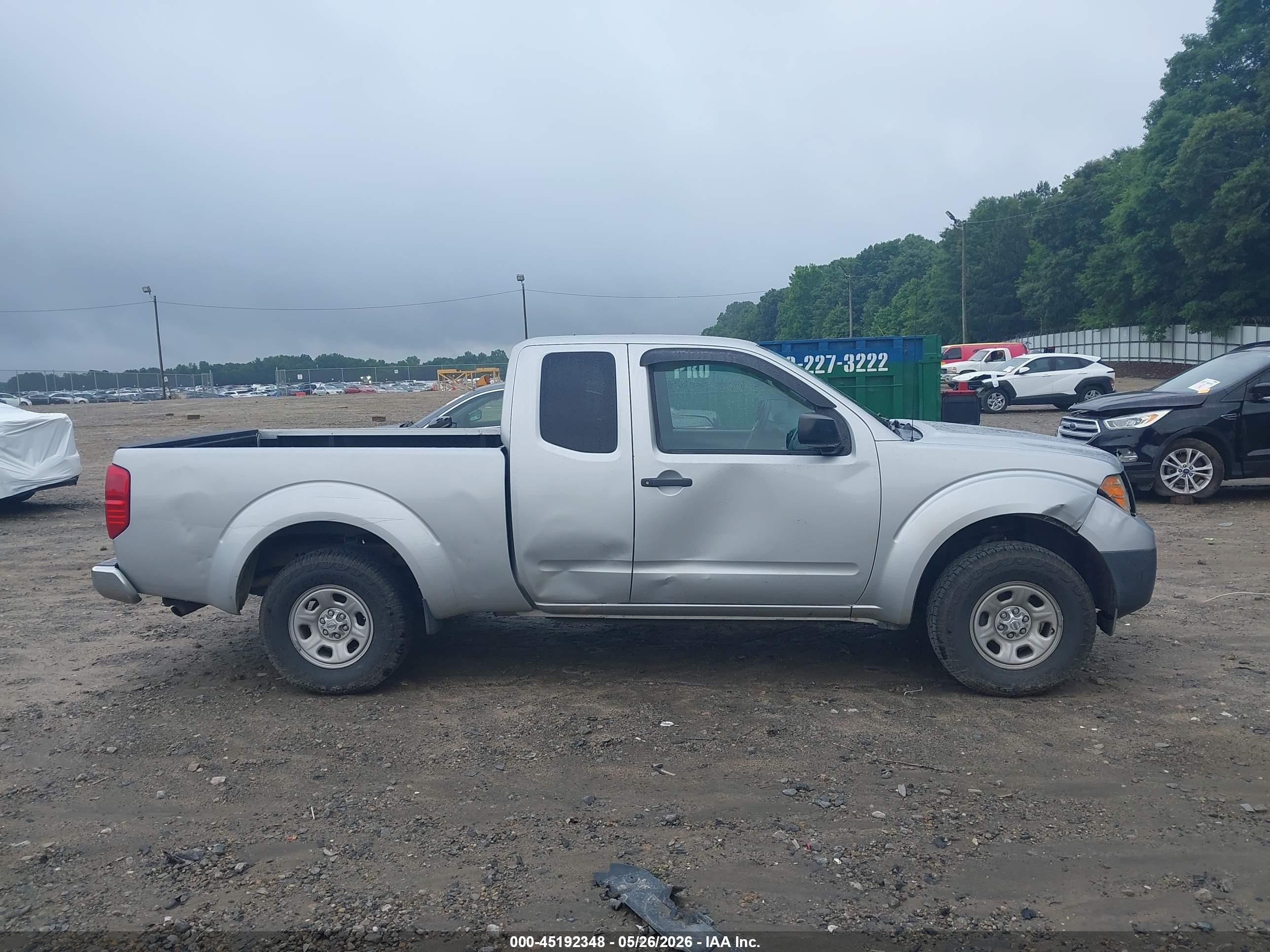 2015 Nissan Frontier S Silver vin: 1N6BD0CT3FN751489