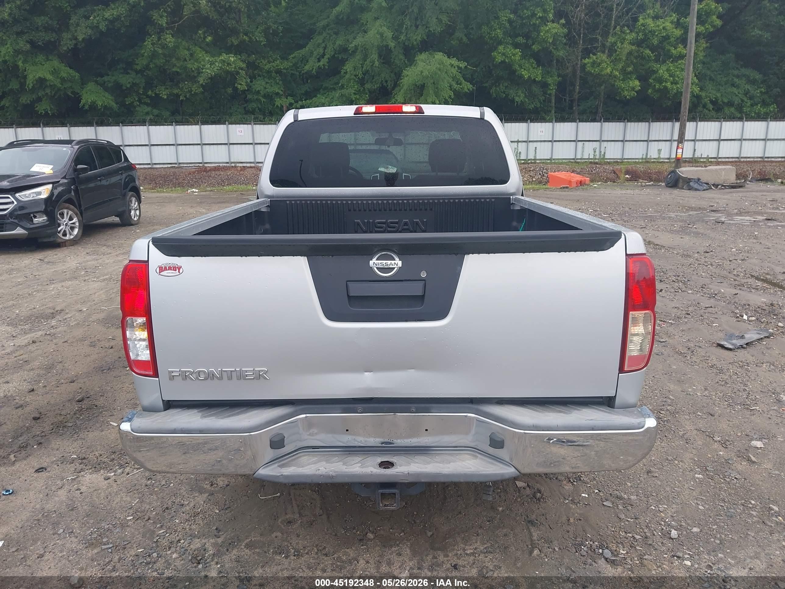 2015 Nissan Frontier S Silver vin: 1N6BD0CT3FN751489