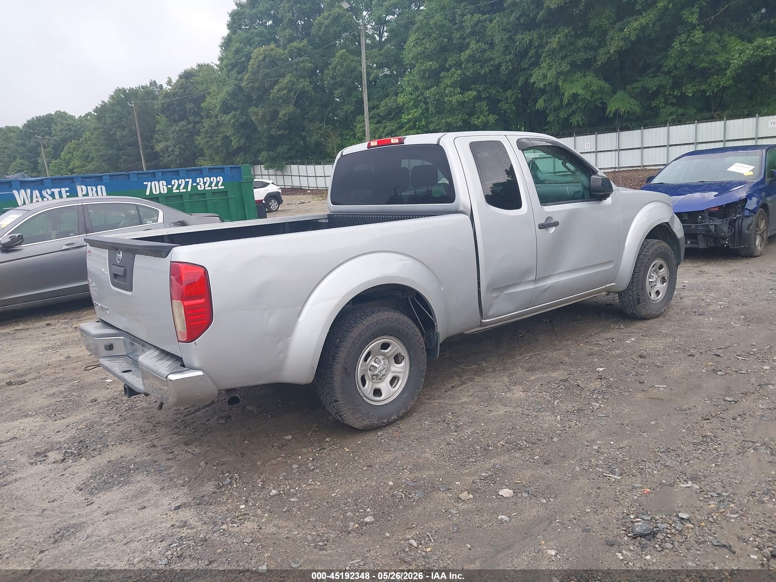 2015 Nissan Frontier S Silver vin: 1N6BD0CT3FN751489