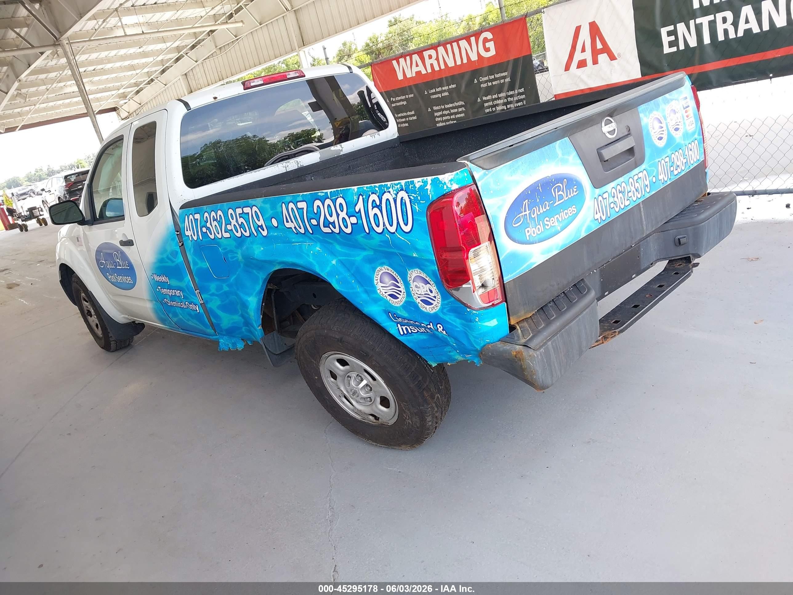 2018 Nissan Frontier S White vin: 1N6BD0CT3JN729615