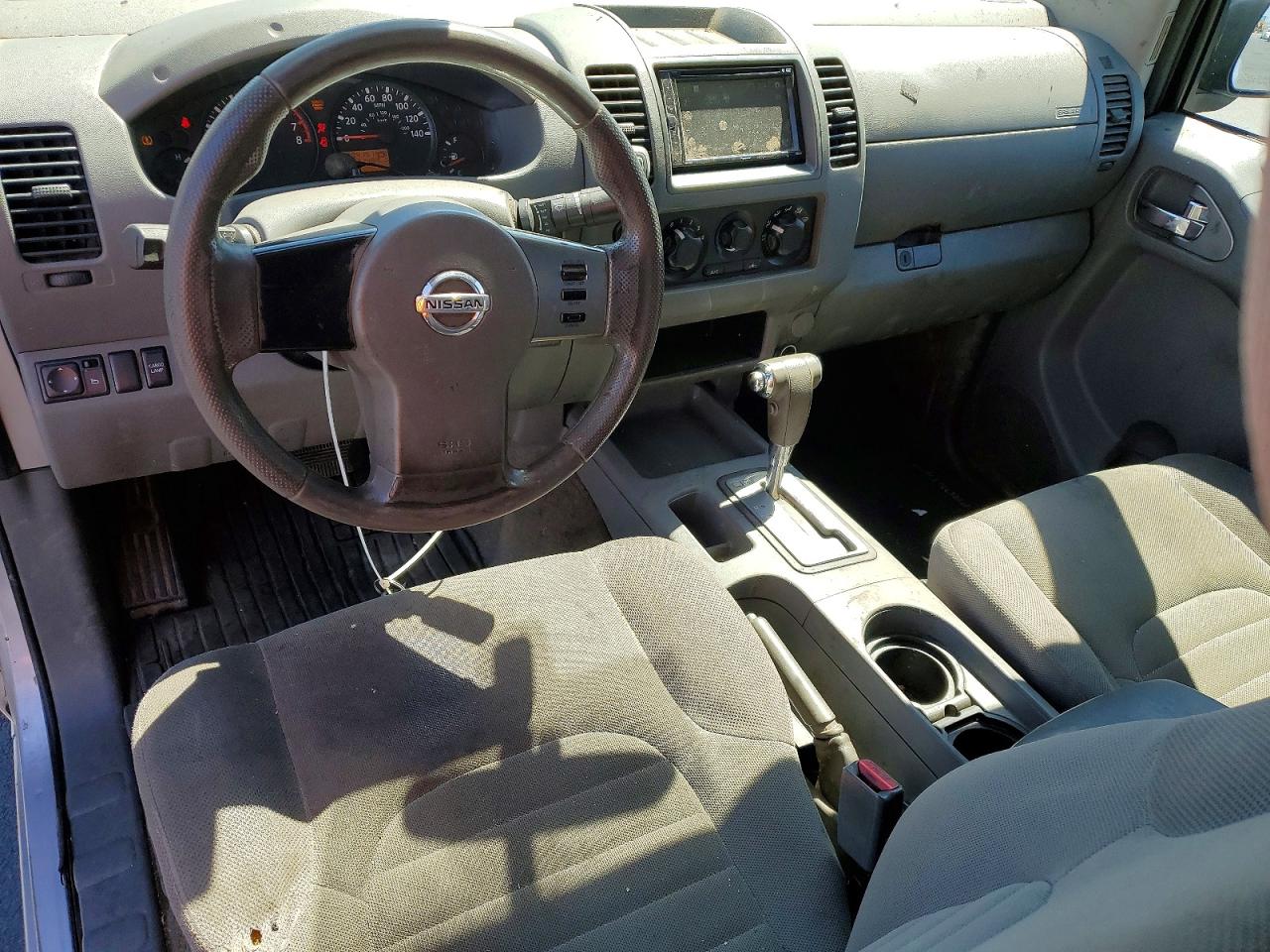 2010 Nissan Frontier Xe Silver vin: 1N6BD0CT4AC409523