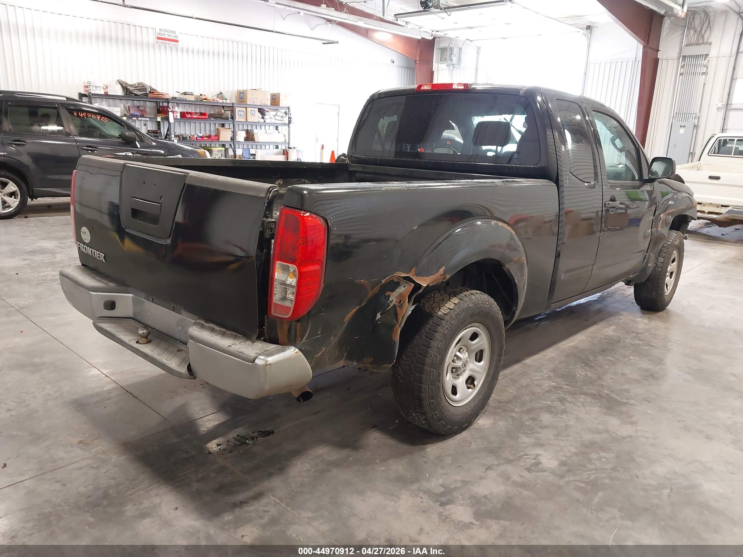 2012 Nissan Frontier S Black vin: 1N6BD0CT4CC402221