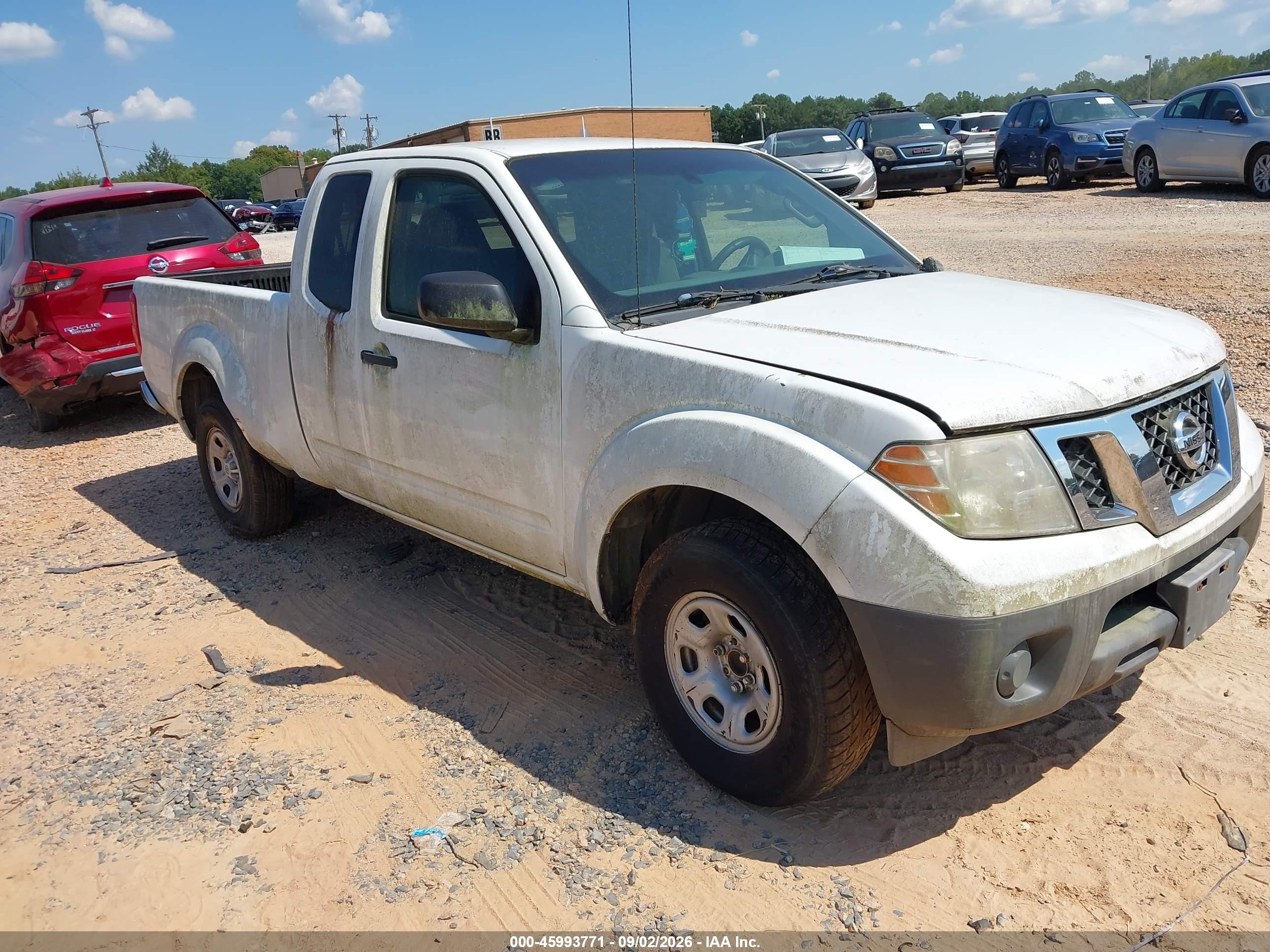 2013 Nissan Frontier S White vin: 1N6BD0CT4DN715548