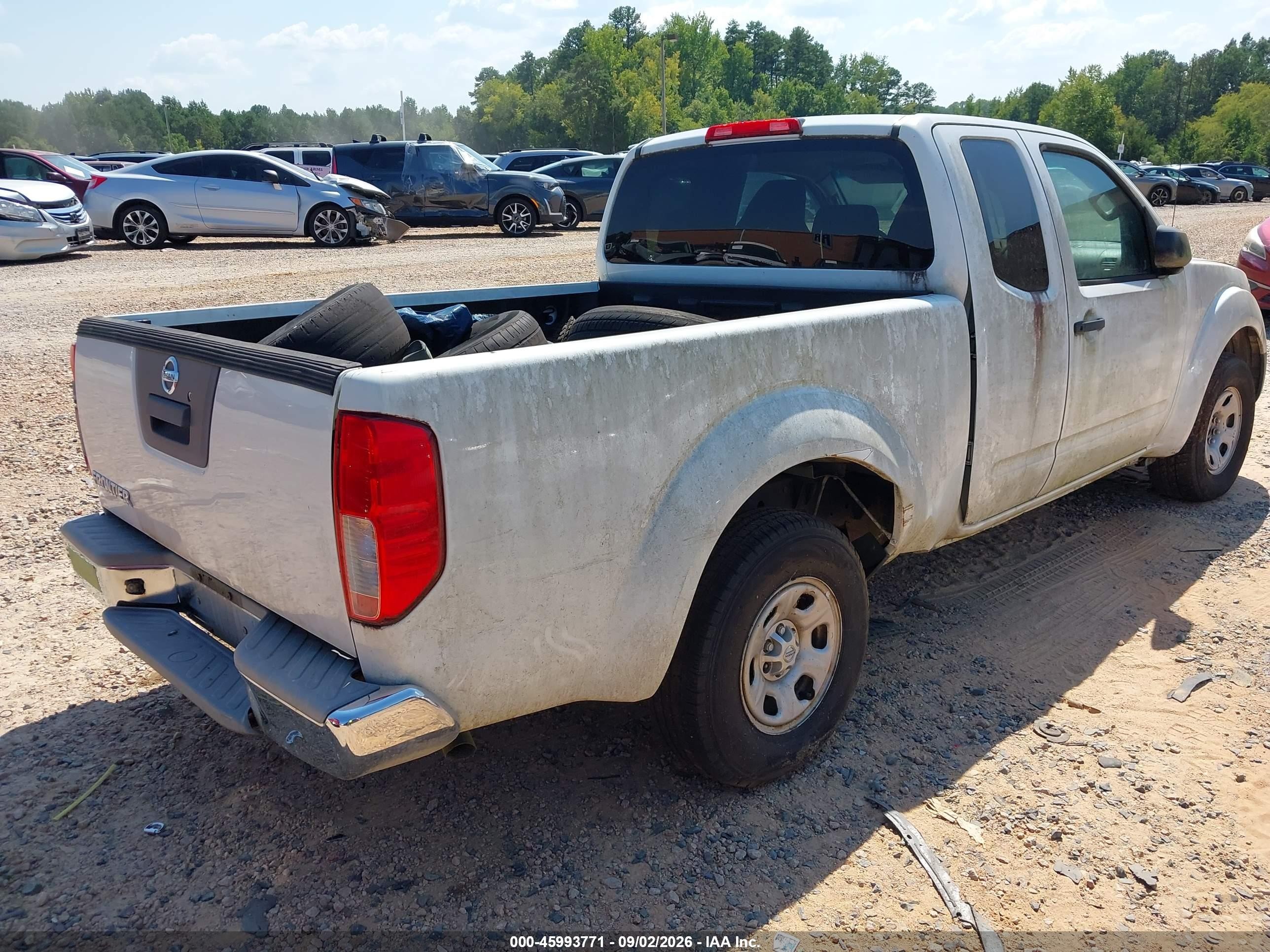 2013 Nissan Frontier S White vin: 1N6BD0CT4DN715548