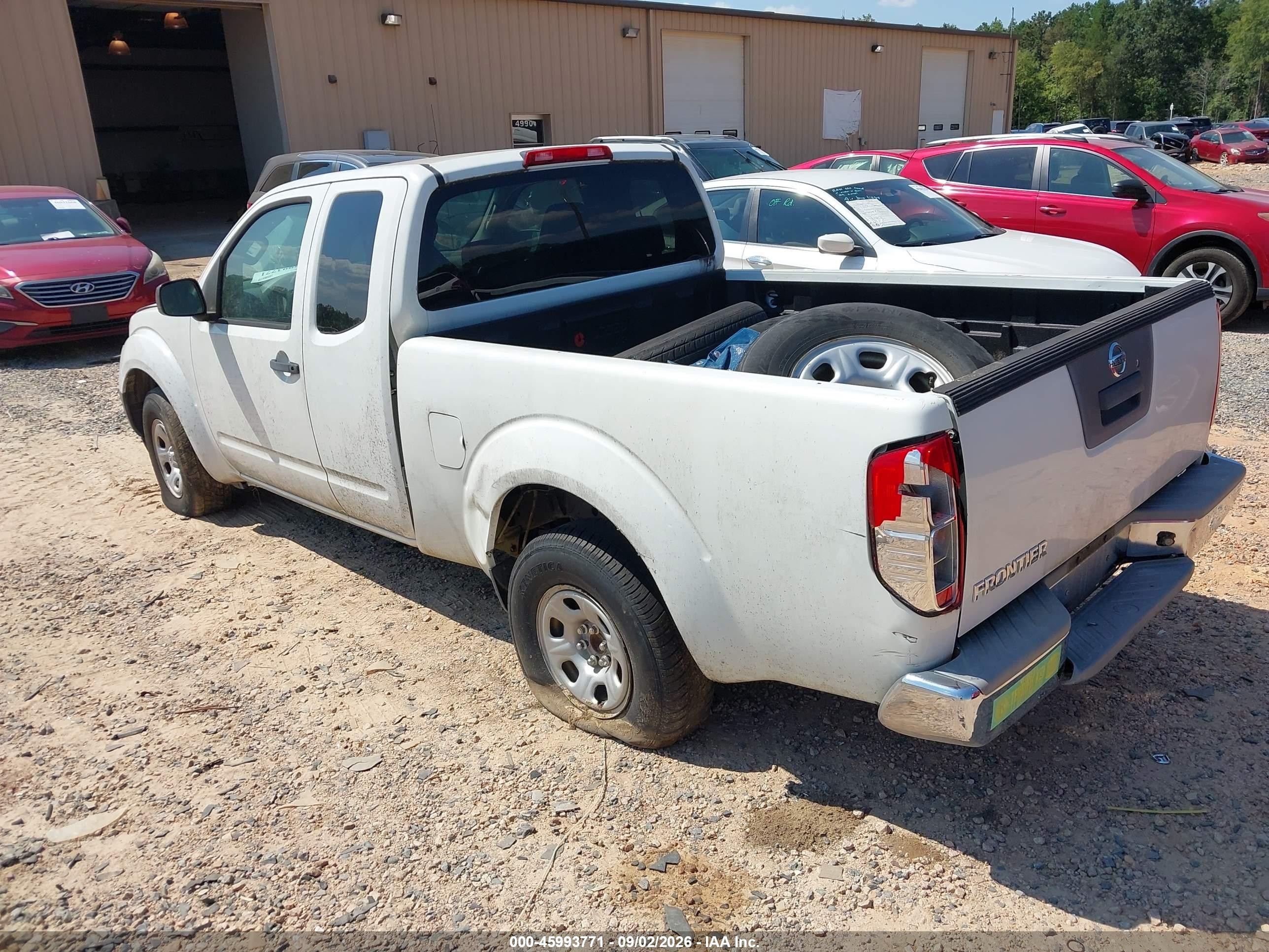 2013 Nissan Frontier S White vin: 1N6BD0CT4DN715548
