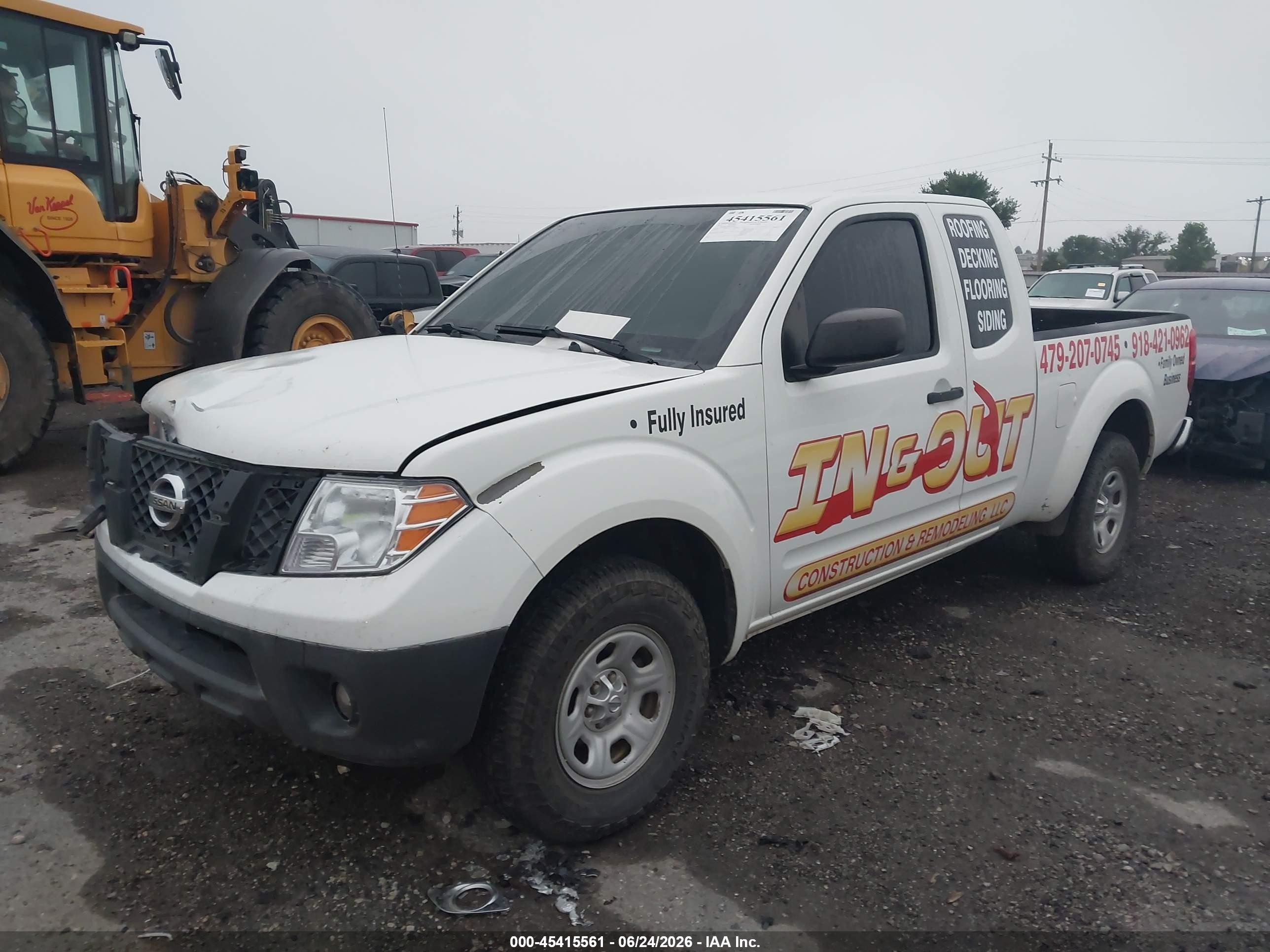 2013 Nissan Frontier S Белый vin: 1N6BD0CT4DN754267