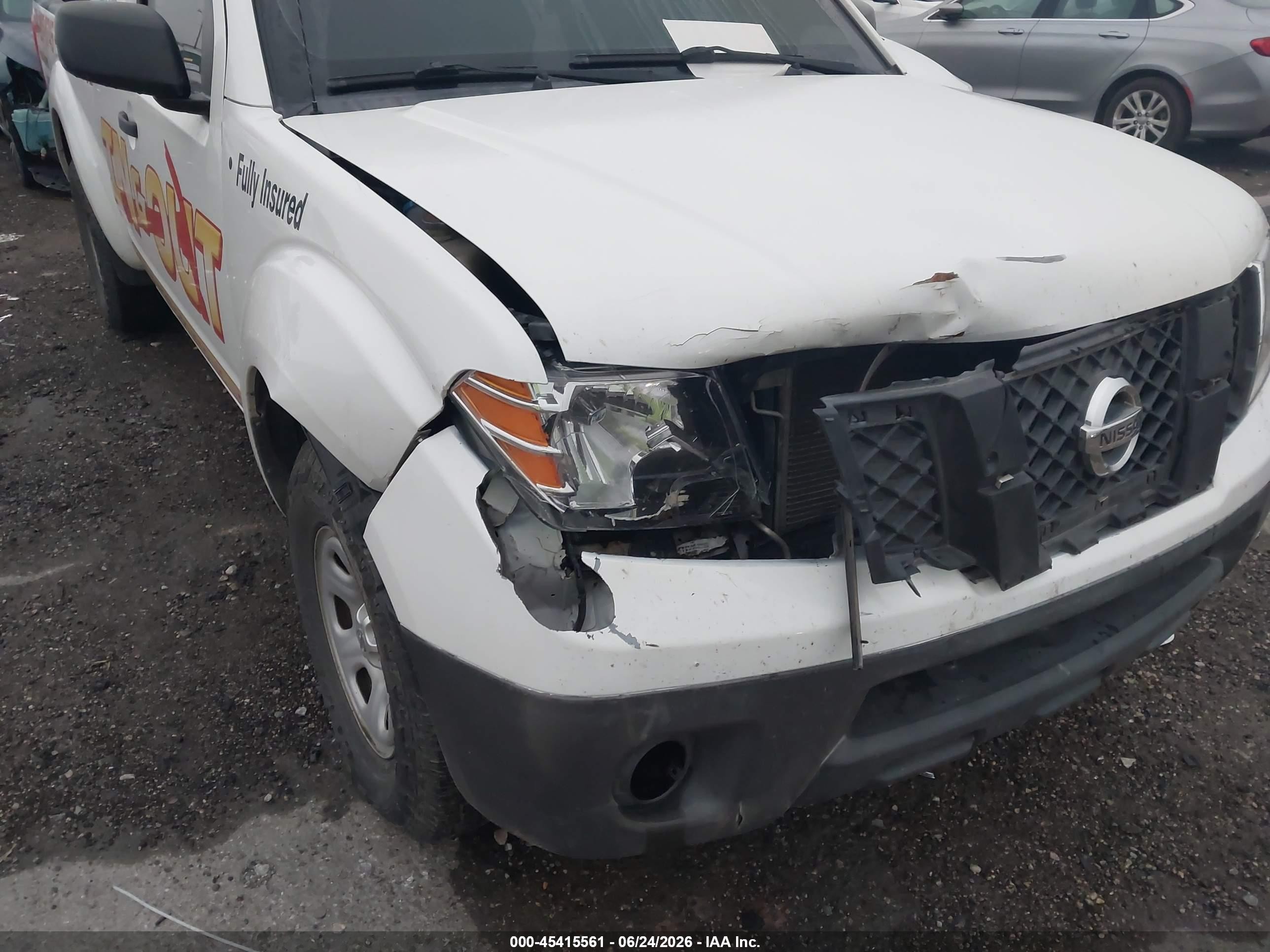2013 Nissan Frontier S Белый vin: 1N6BD0CT4DN754267