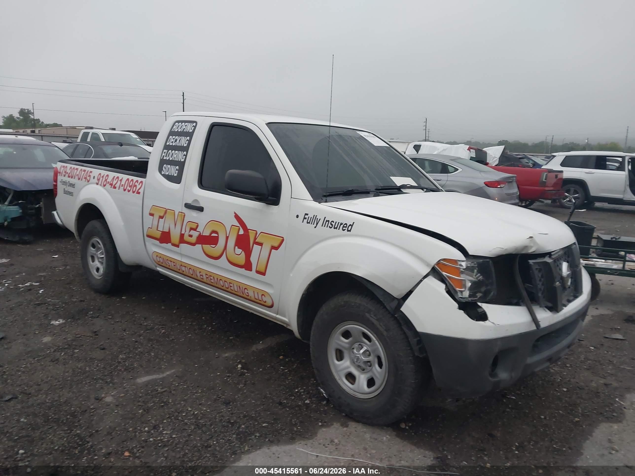 2013 Nissan Frontier S Белый vin: 1N6BD0CT4DN754267