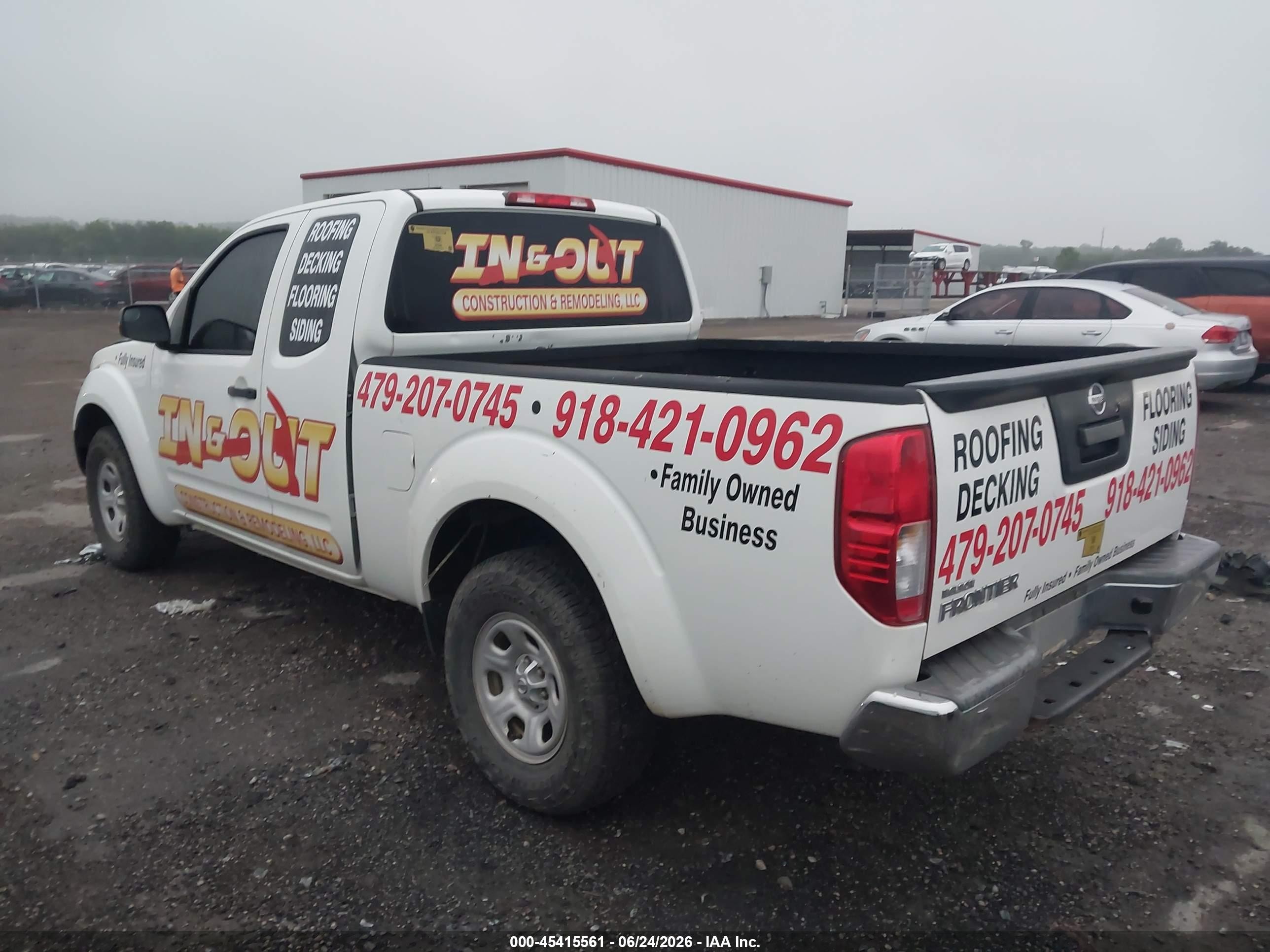 2013 Nissan Frontier S Белый vin: 1N6BD0CT4DN754267