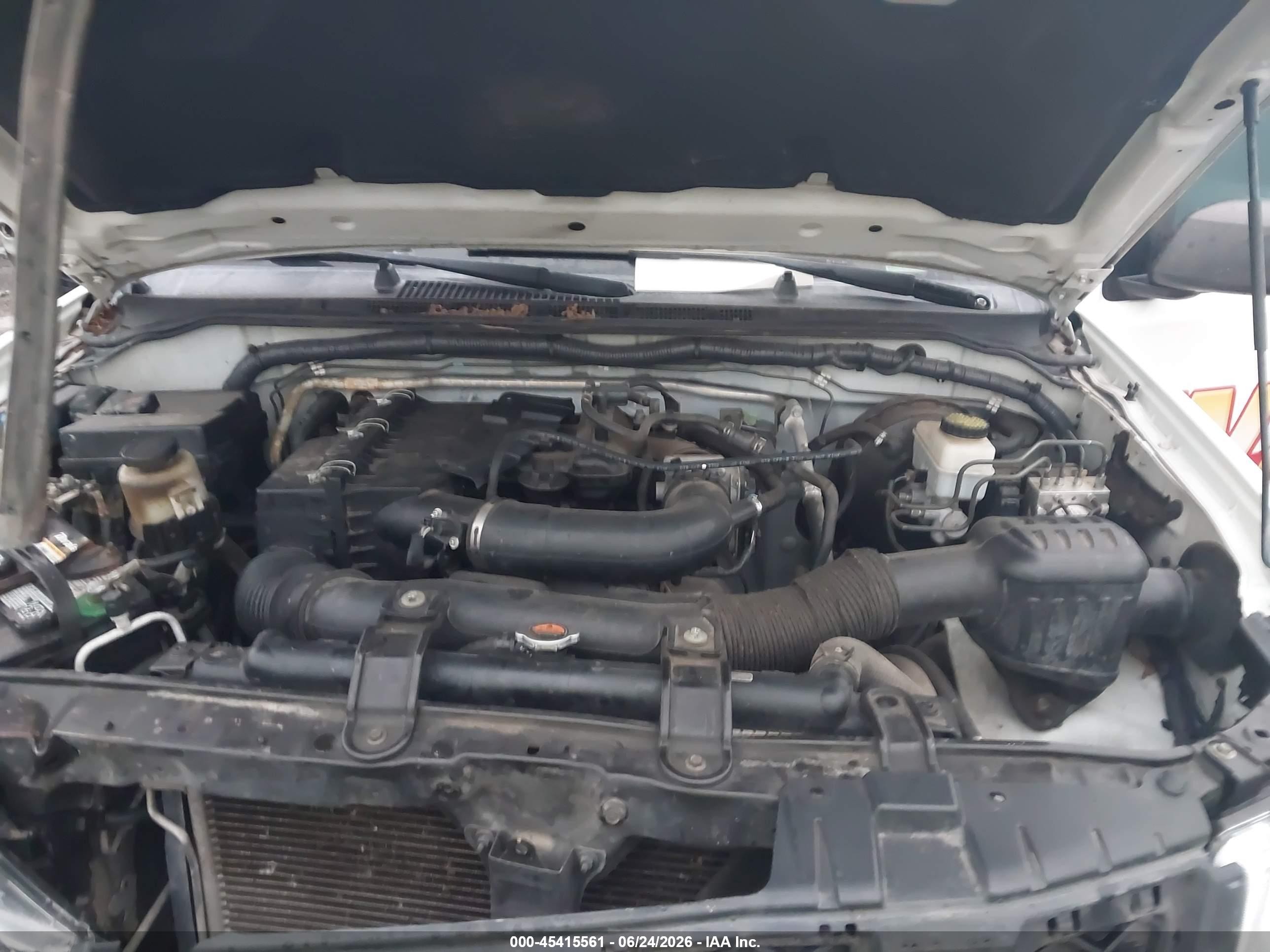 2013 Nissan Frontier S Белый vin: 1N6BD0CT4DN754267