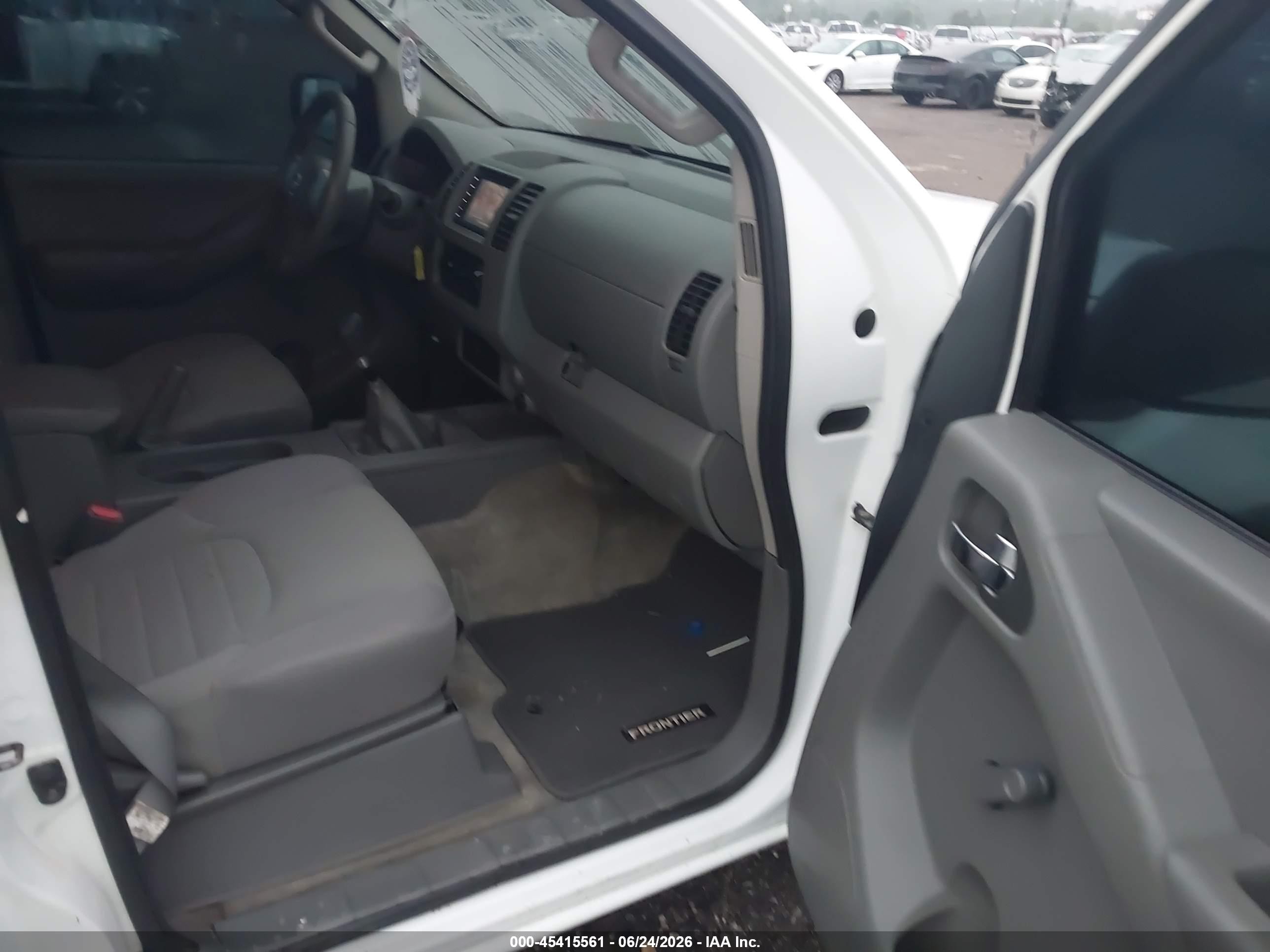 2013 Nissan Frontier S Белый vin: 1N6BD0CT4DN754267