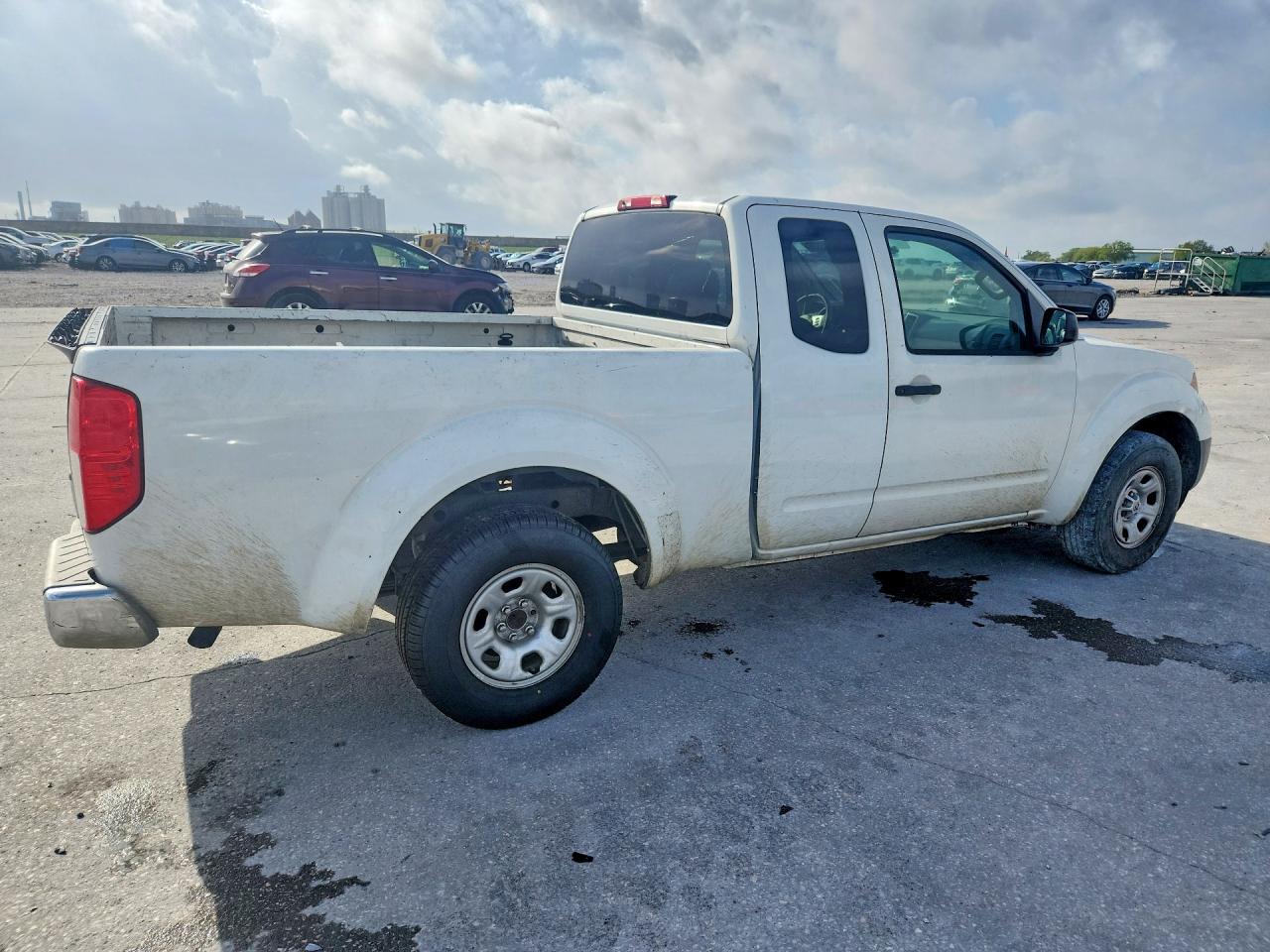 2014 Nissan Frontier S White vin: 1N6BD0CT4EN720735
