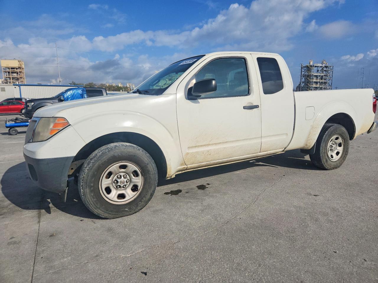 2014 Nissan Frontier S White vin: 1N6BD0CT4EN720735
