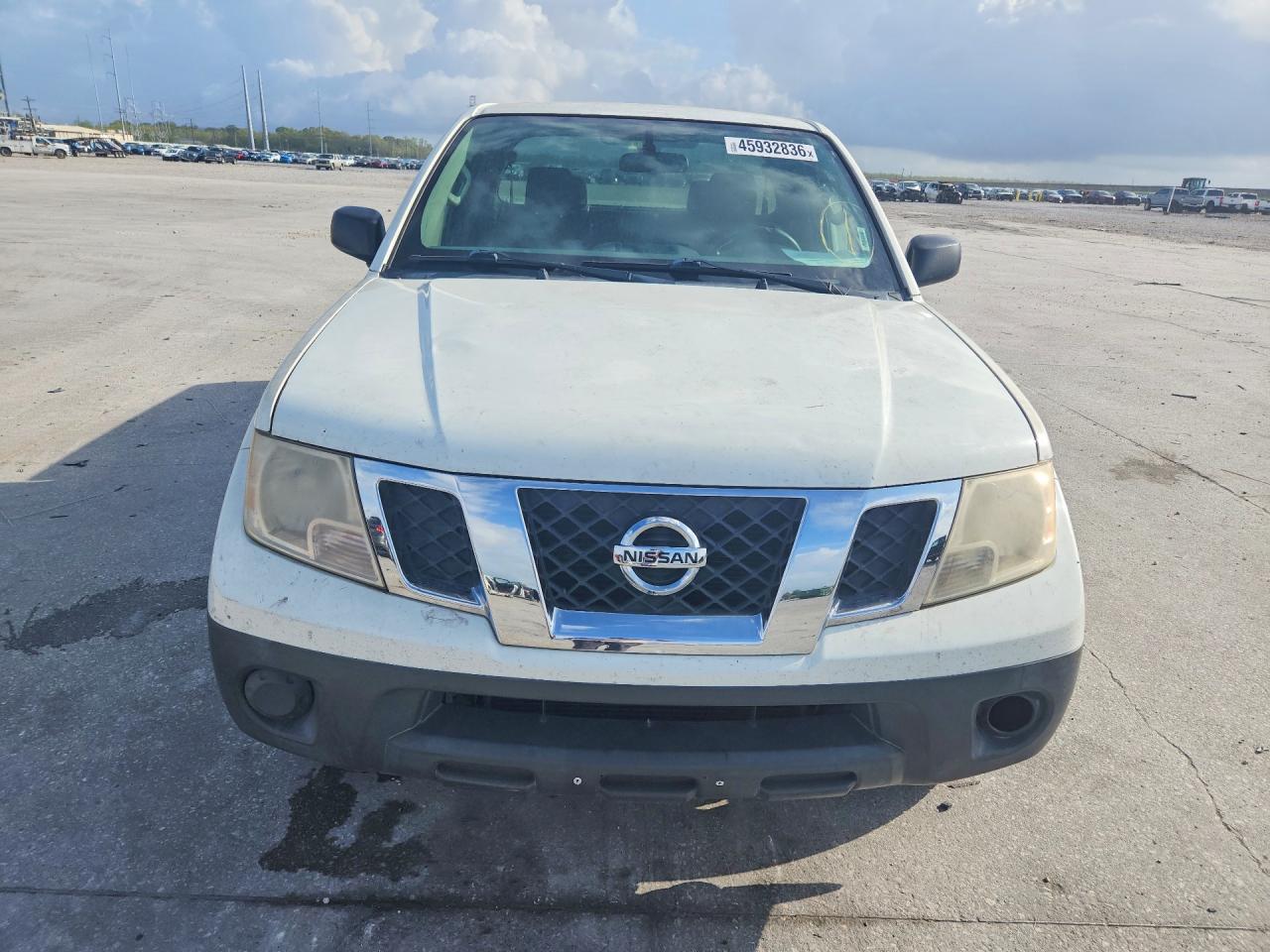 2014 Nissan Frontier S White vin: 1N6BD0CT4EN720735