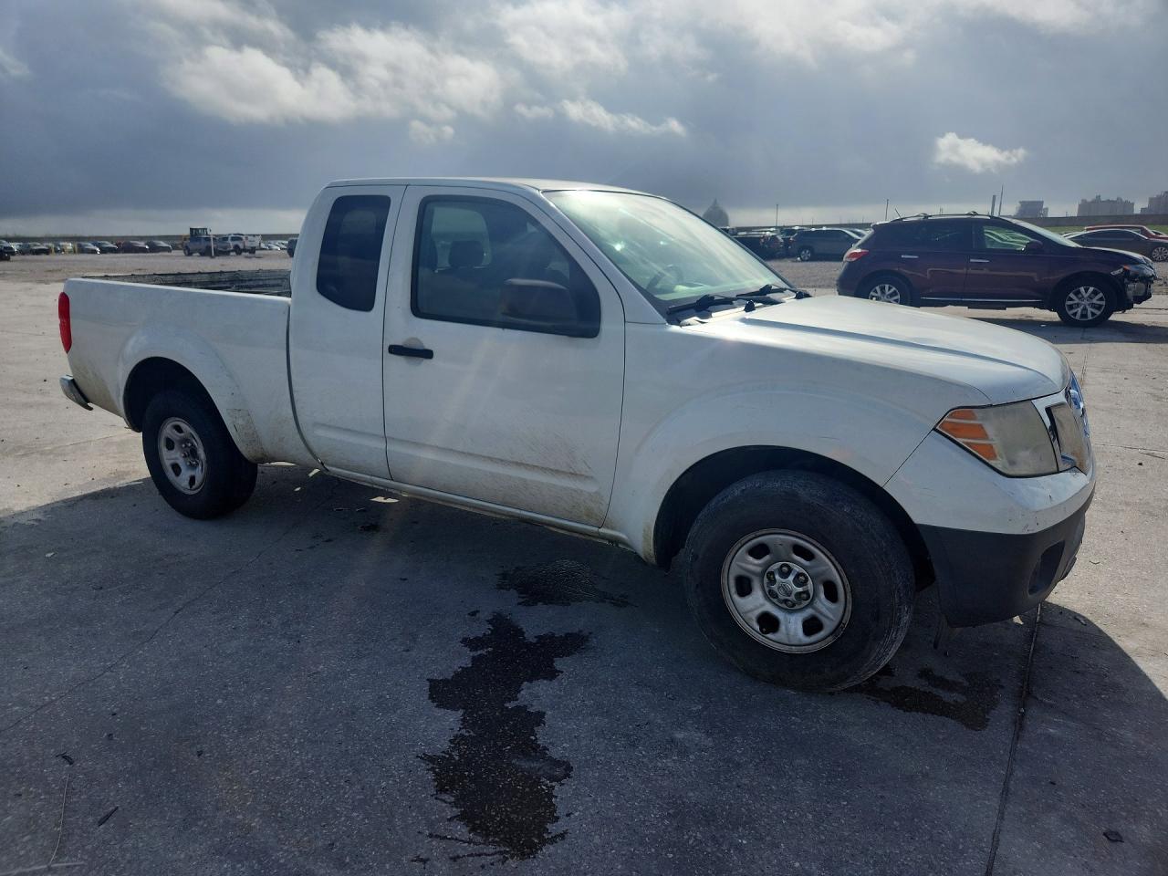2014 Nissan Frontier S White vin: 1N6BD0CT4EN720735