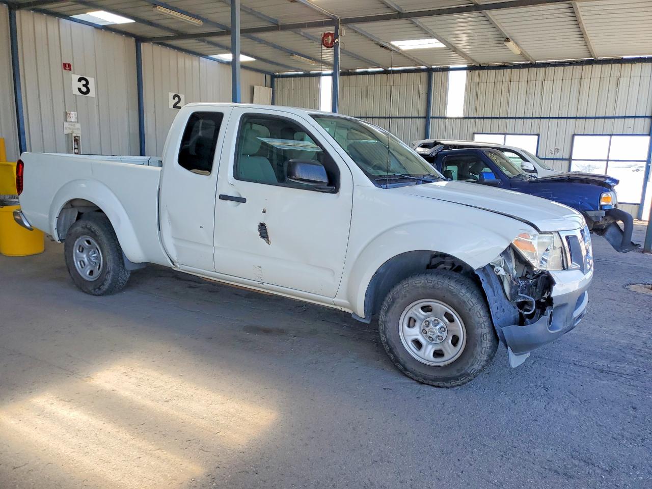 2014 Nissan Frontier S White vin: 1N6BD0CT4EN762855