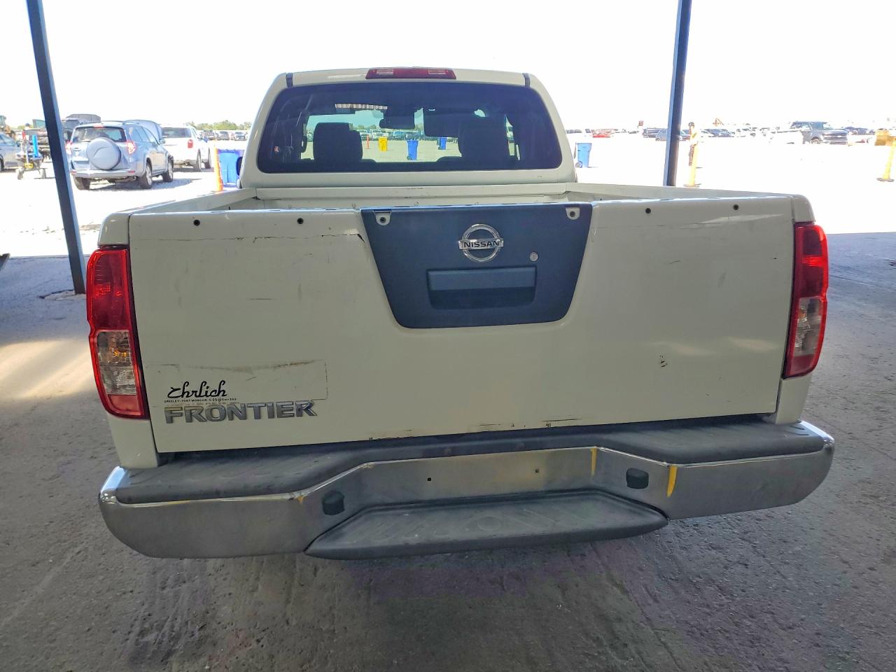 2014 Nissan Frontier S White vin: 1N6BD0CT4EN762855