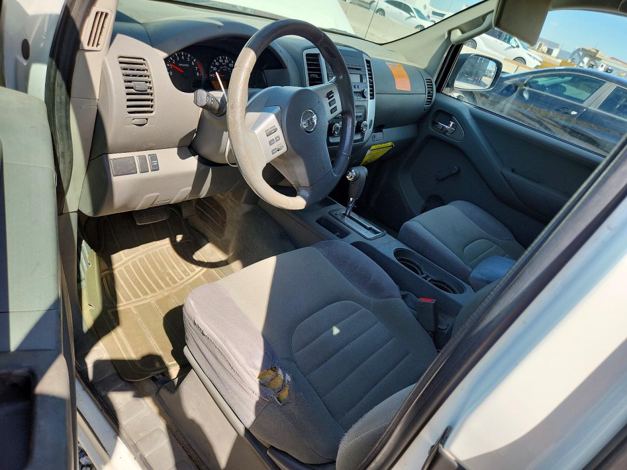 2014 Nissan Frontier S White vin: 1N6BD0CT4EN762855