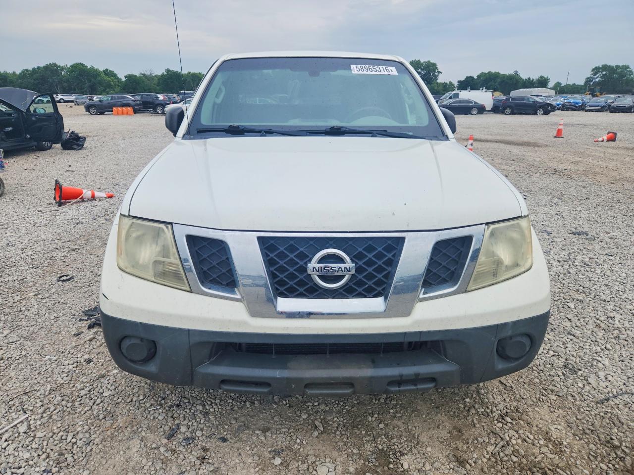 2015 Nissan Frontier S White vin: 1N6BD0CT4FN701300