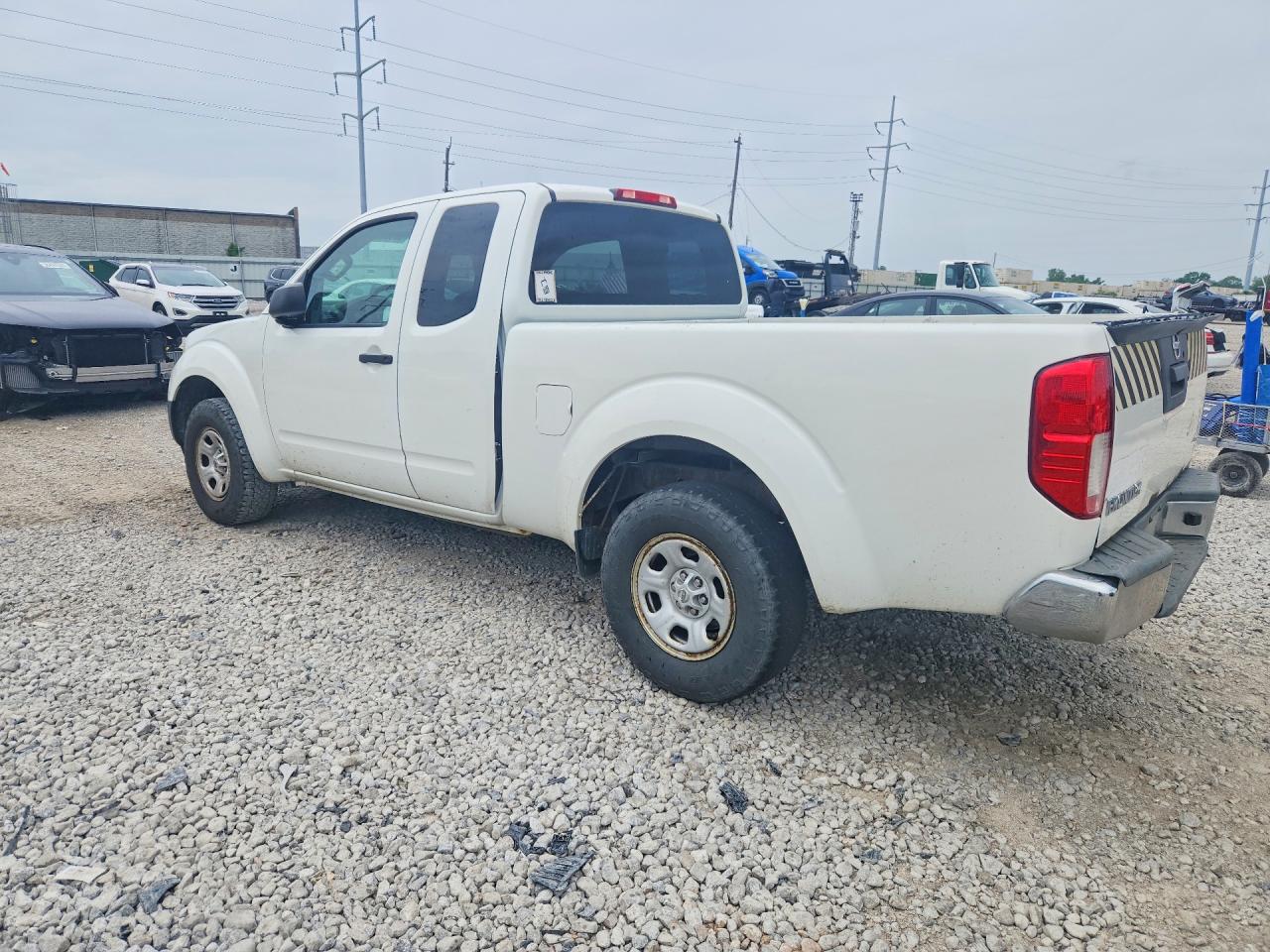2015 Nissan Frontier S White vin: 1N6BD0CT4FN701300