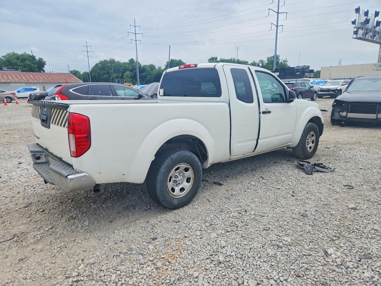 2015 Nissan Frontier S White vin: 1N6BD0CT4FN701300