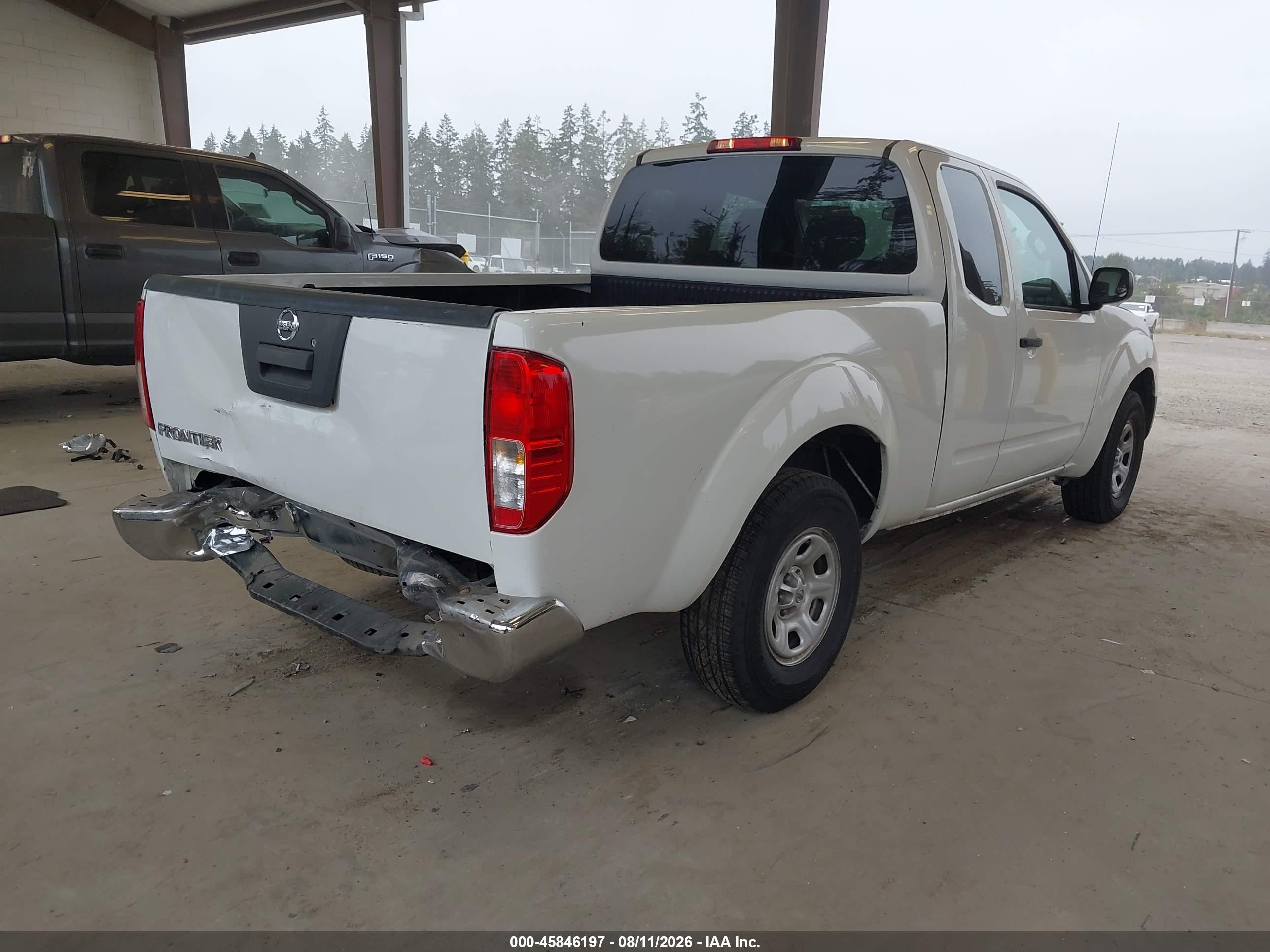 2015 Nissan Frontier S White vin: 1N6BD0CT4FN716170