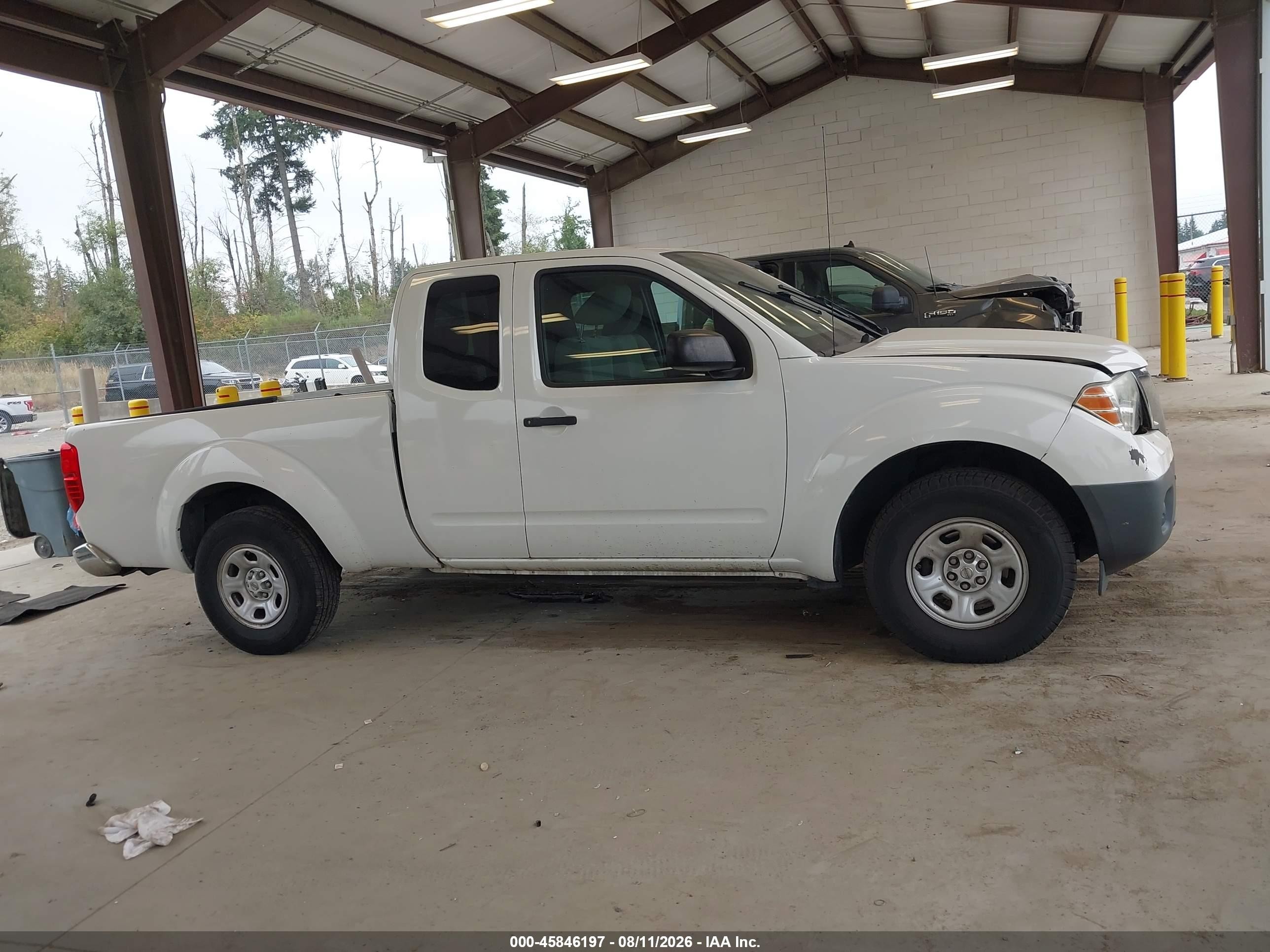 2015 Nissan Frontier S White vin: 1N6BD0CT4FN716170