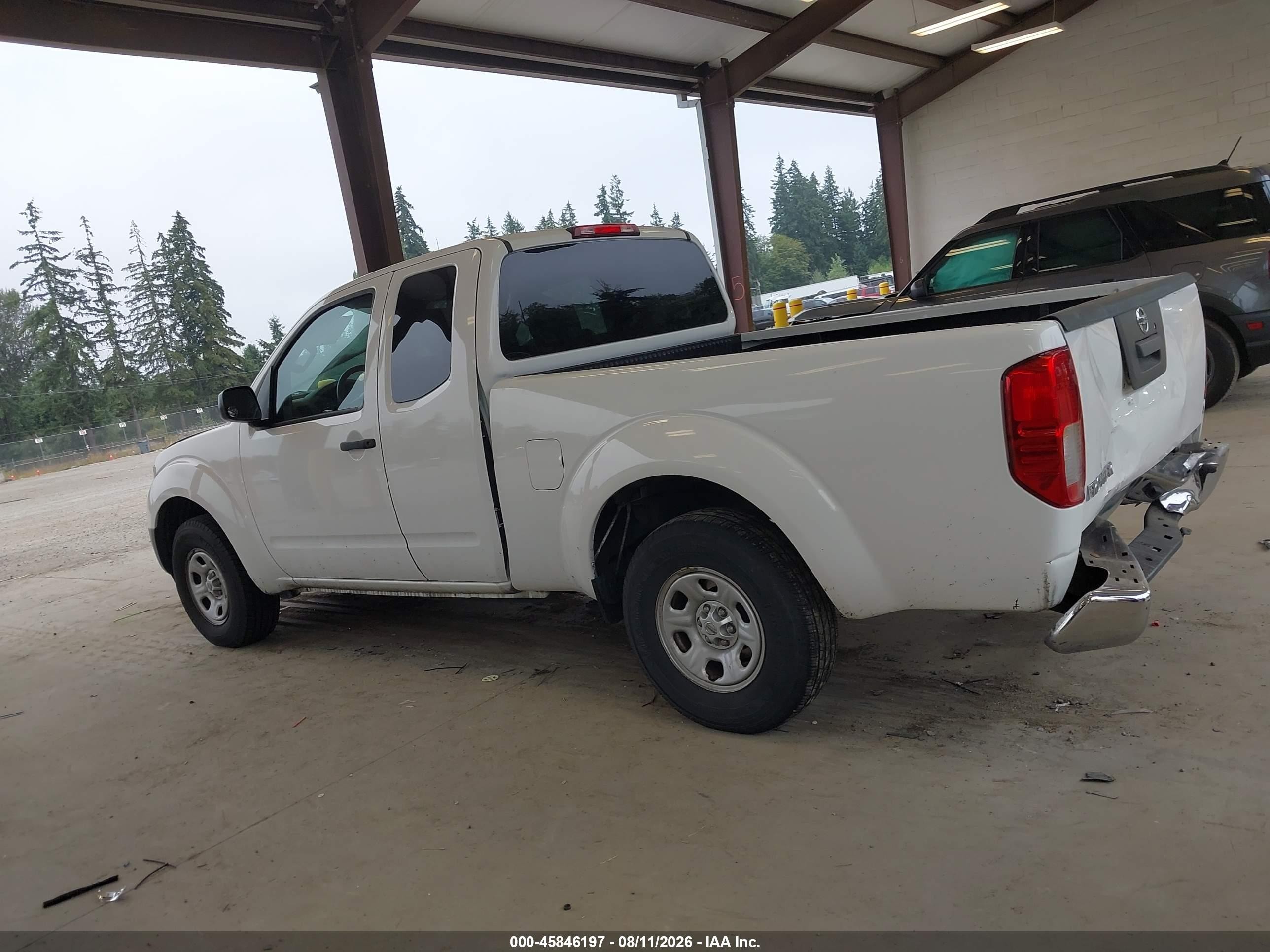 2015 Nissan Frontier S White vin: 1N6BD0CT4FN716170