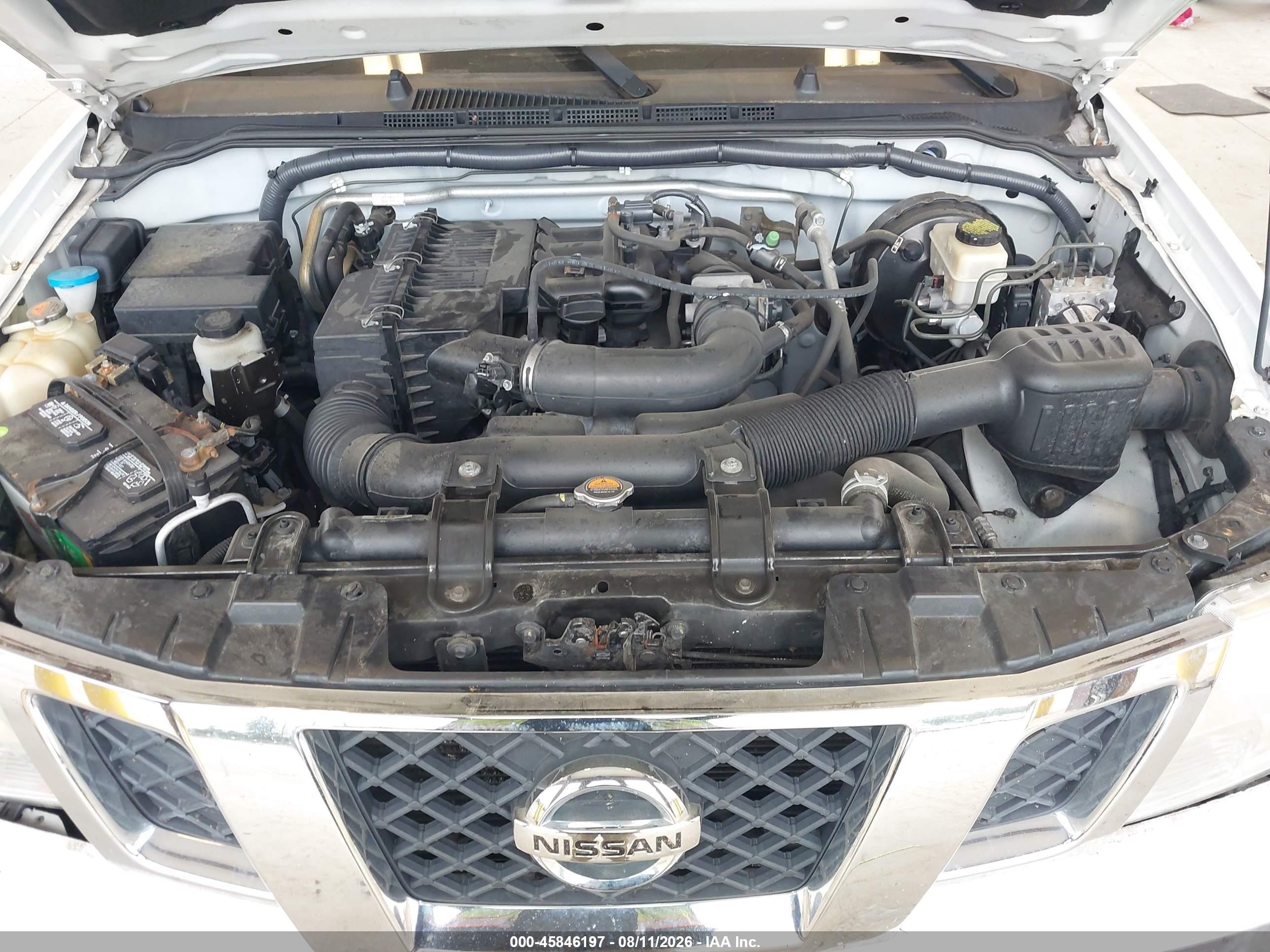2015 Nissan Frontier S White vin: 1N6BD0CT4FN716170