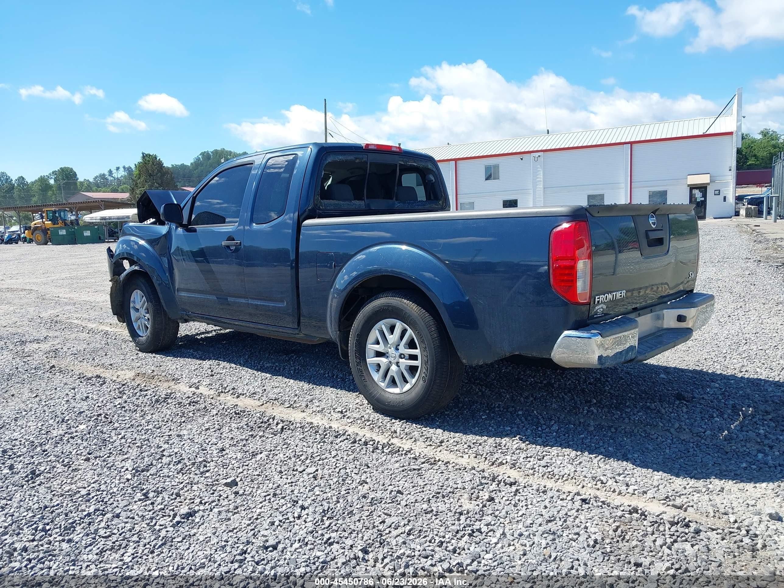 2015 Nissan Frontier Sv-i4 Blue vin: 1N6BD0CT4FN721112