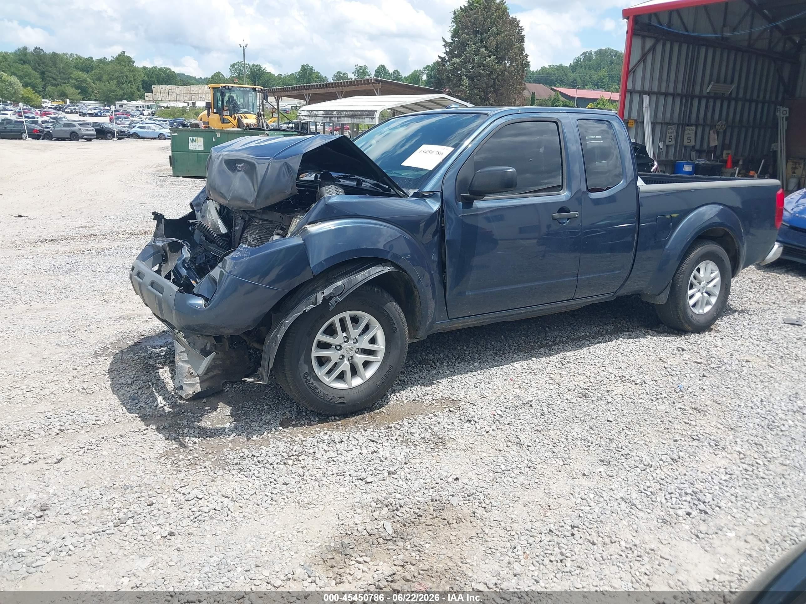 2015 Nissan Frontier Sv-i4 Blue vin: 1N6BD0CT4FN721112