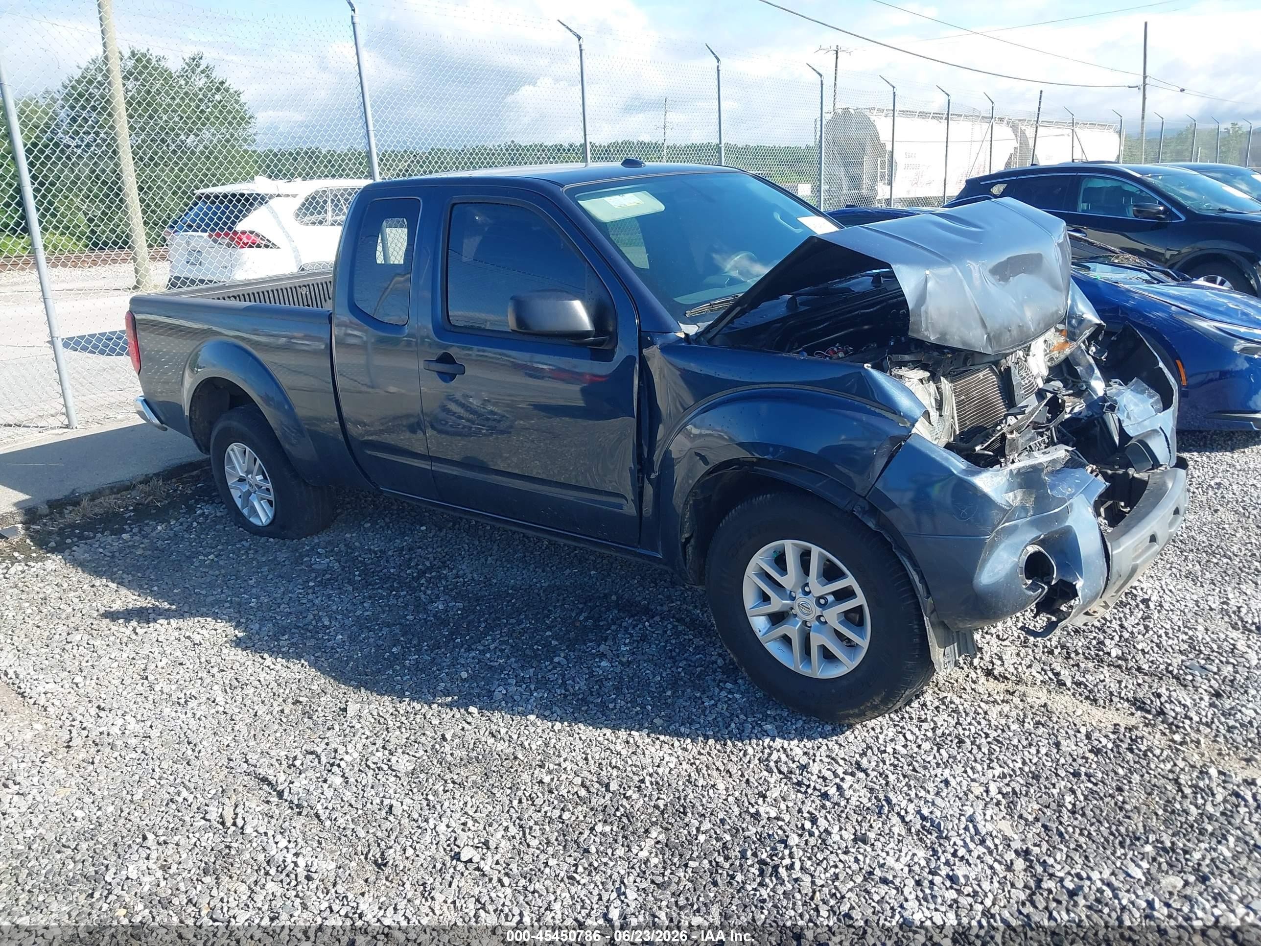 2015 Nissan Frontier Sv-i4 Blue vin: 1N6BD0CT4FN721112