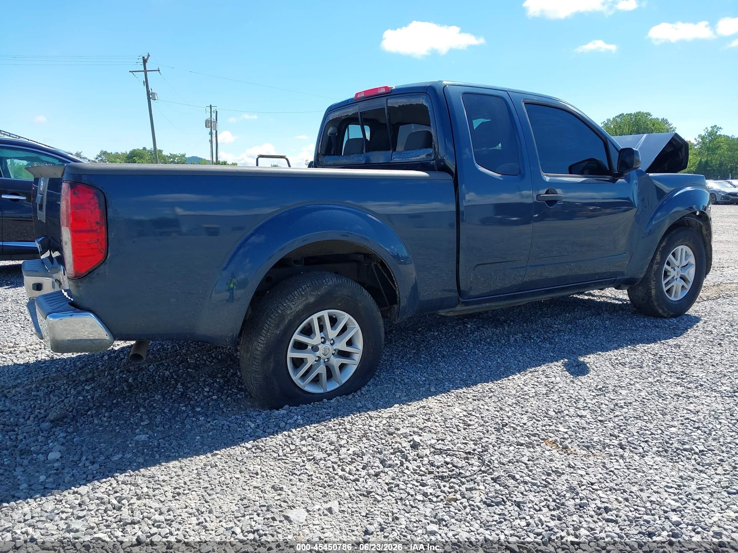 2015 Nissan Frontier Sv-i4 Blue vin: 1N6BD0CT4FN721112