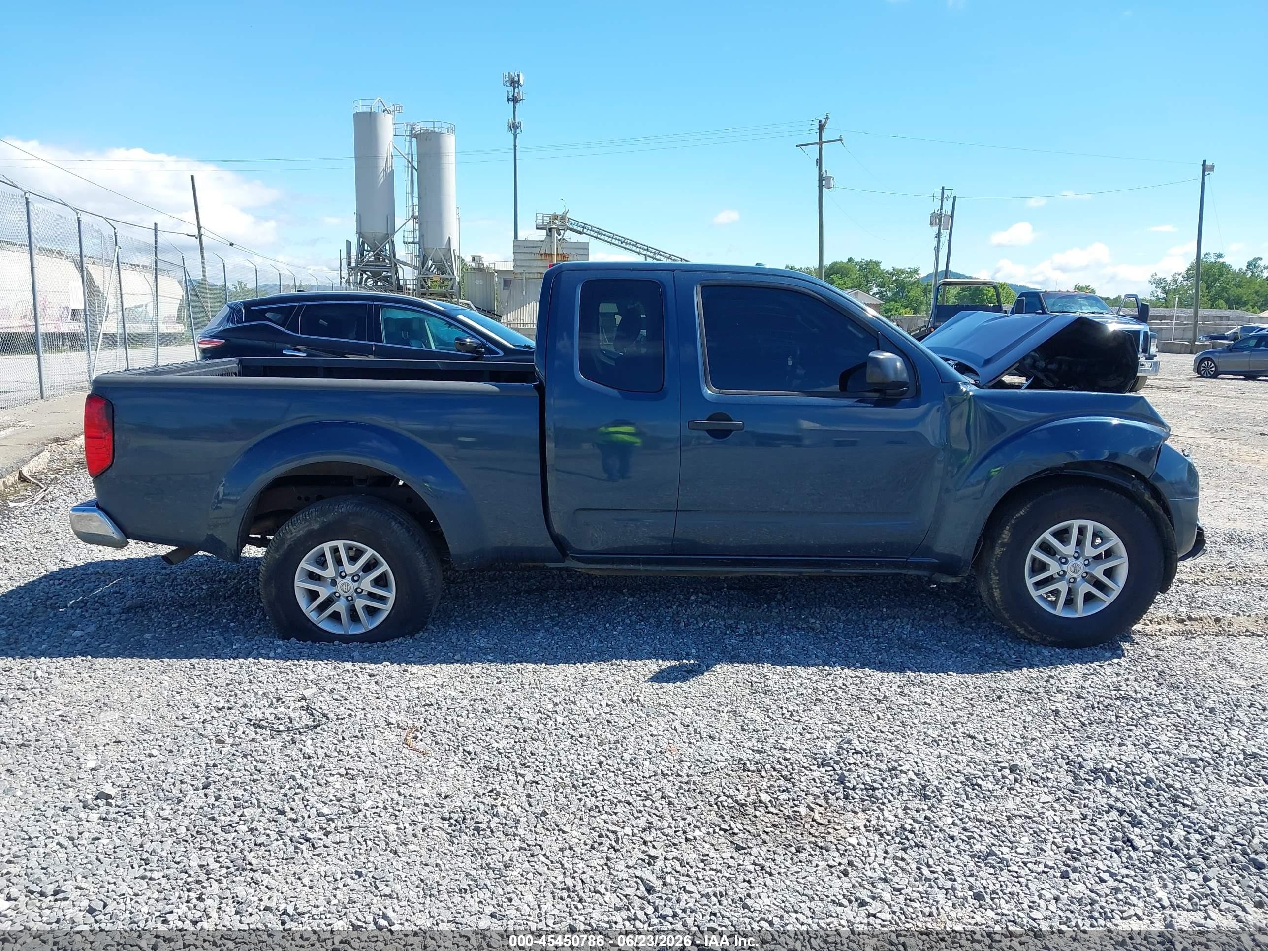 2015 Nissan Frontier Sv-i4 Blue vin: 1N6BD0CT4FN721112
