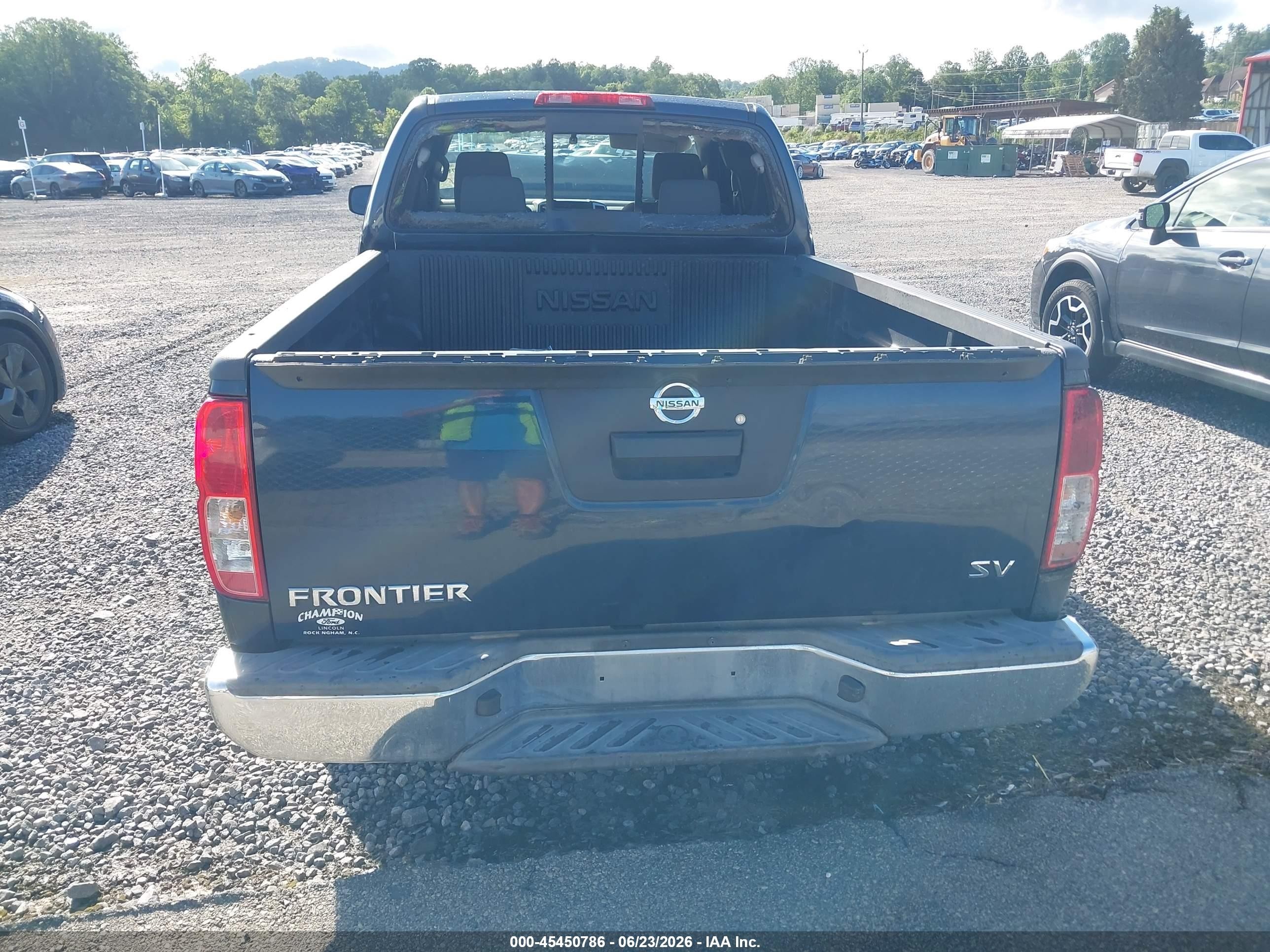 2015 Nissan Frontier Sv-i4 Blue vin: 1N6BD0CT4FN721112