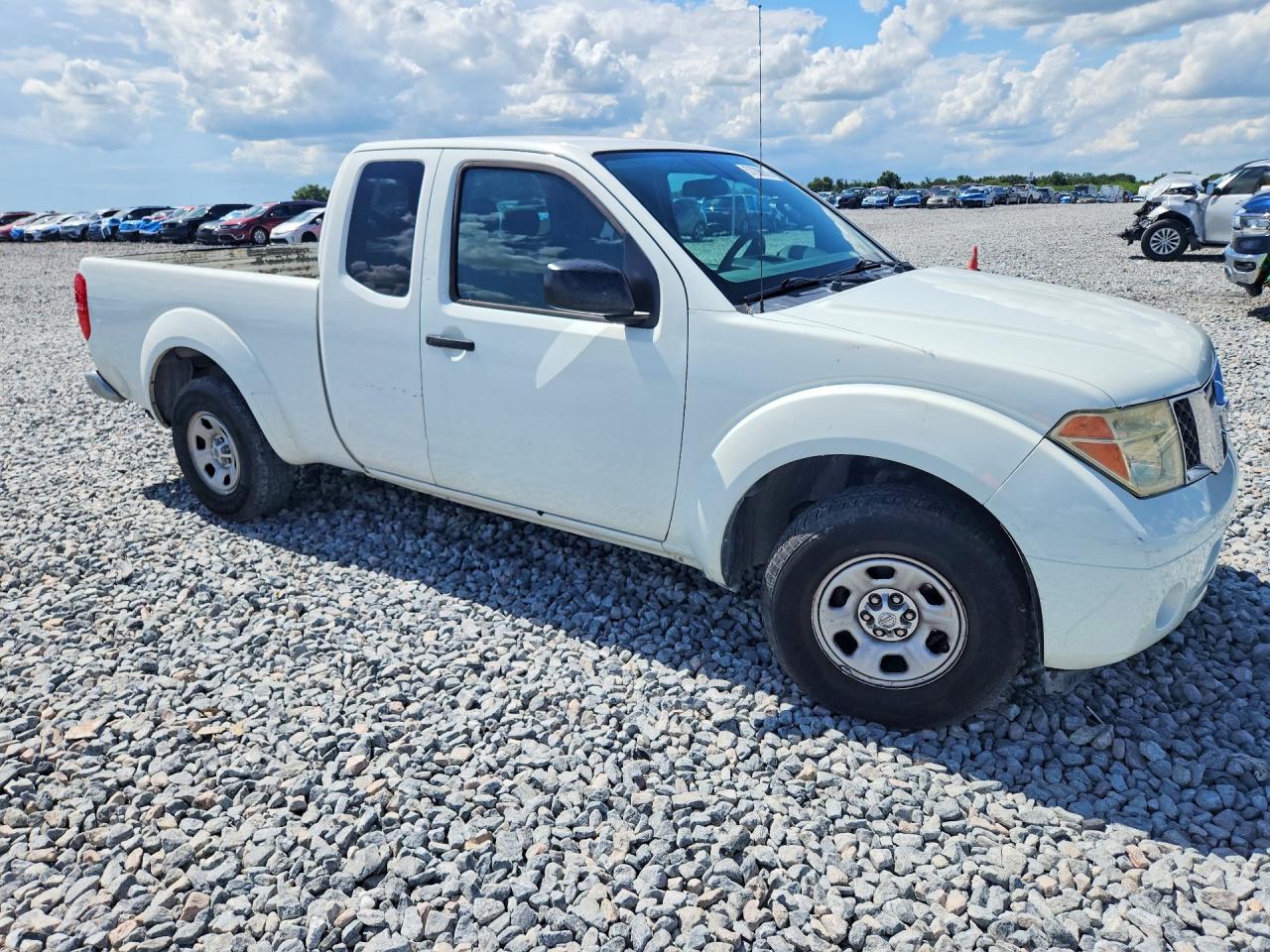 2015 Nissan Frontier S White vin: 1N6BD0CT4FN753901