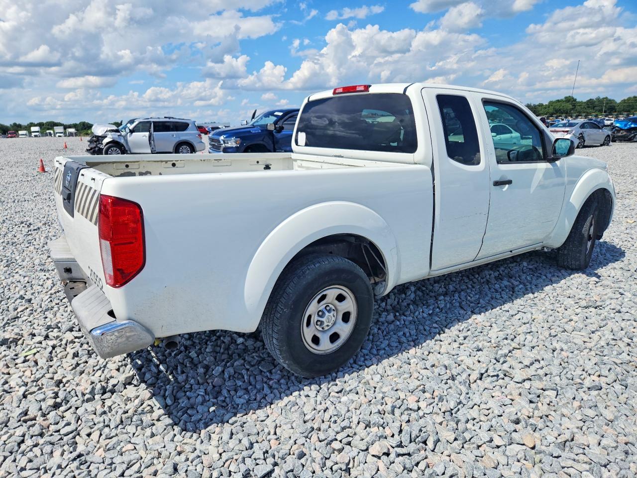 2015 Nissan Frontier S White vin: 1N6BD0CT4FN753901