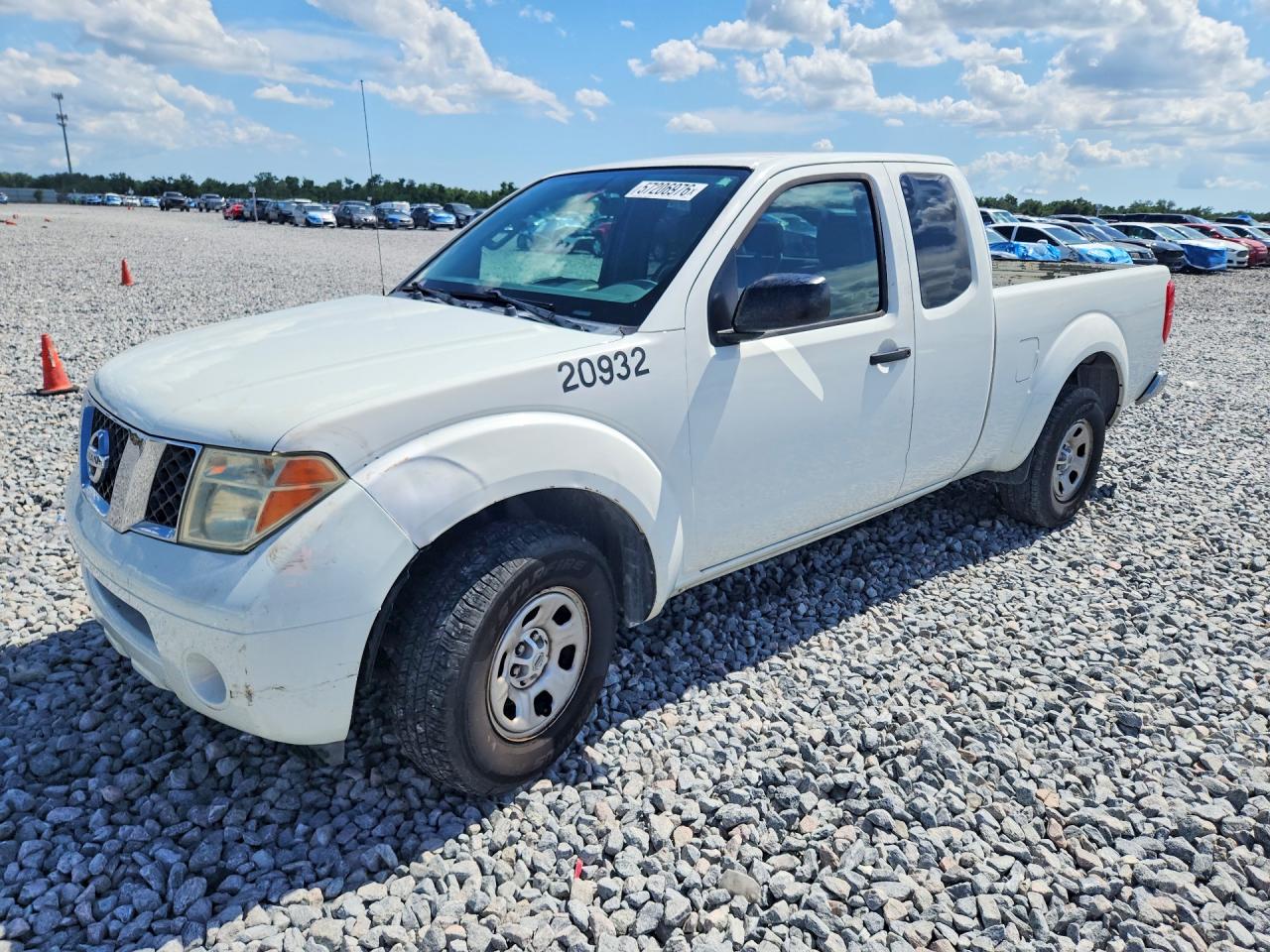 2015 Nissan Frontier S White vin: 1N6BD0CT4FN753901