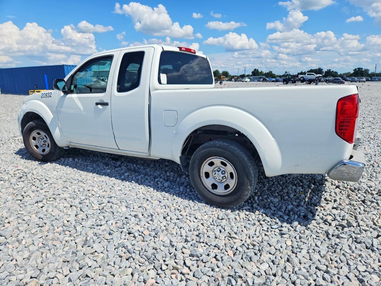 2015 Nissan Frontier S White vin: 1N6BD0CT4FN753901