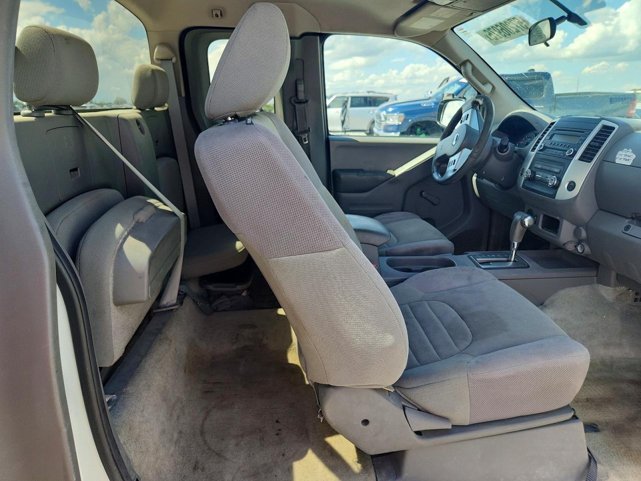 2015 Nissan Frontier S White vin: 1N6BD0CT4FN753901