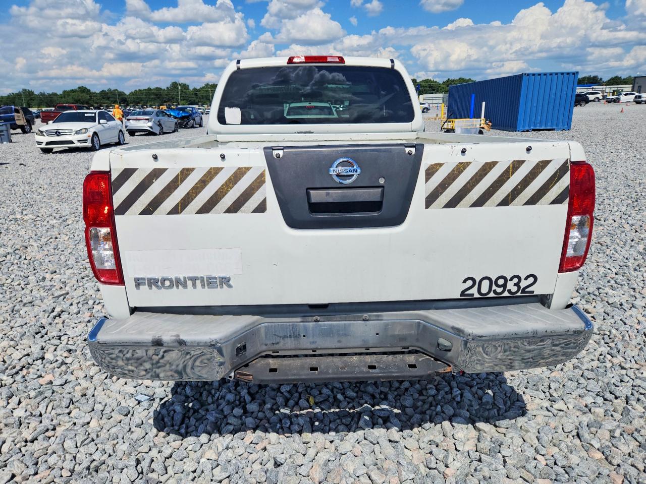 2015 Nissan Frontier S White vin: 1N6BD0CT4FN753901