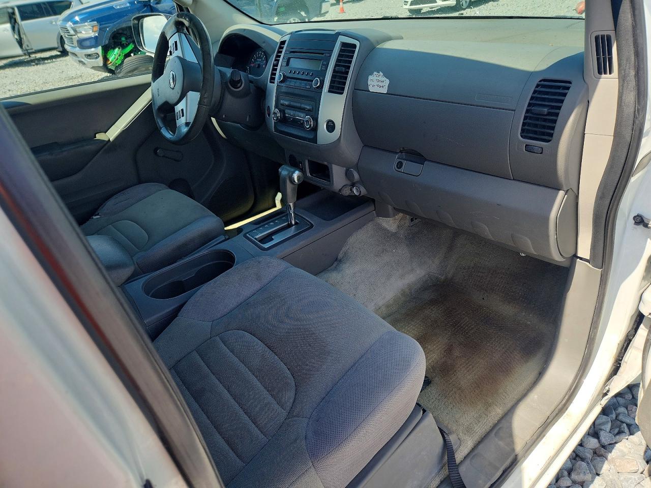 2015 Nissan Frontier S White vin: 1N6BD0CT4FN753901