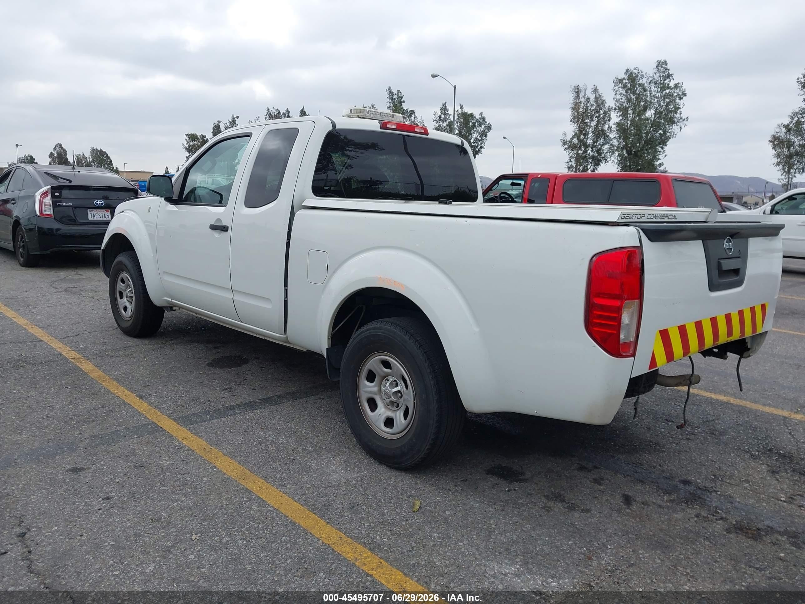 2015 Nissan Frontier S/sv-i4 White vin: 1N6BD0CT4FN768270
