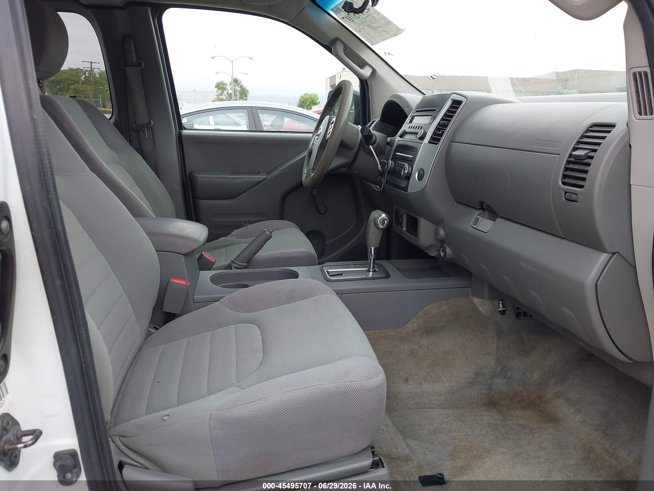 2015 Nissan Frontier S/sv-i4 White vin: 1N6BD0CT4FN768270